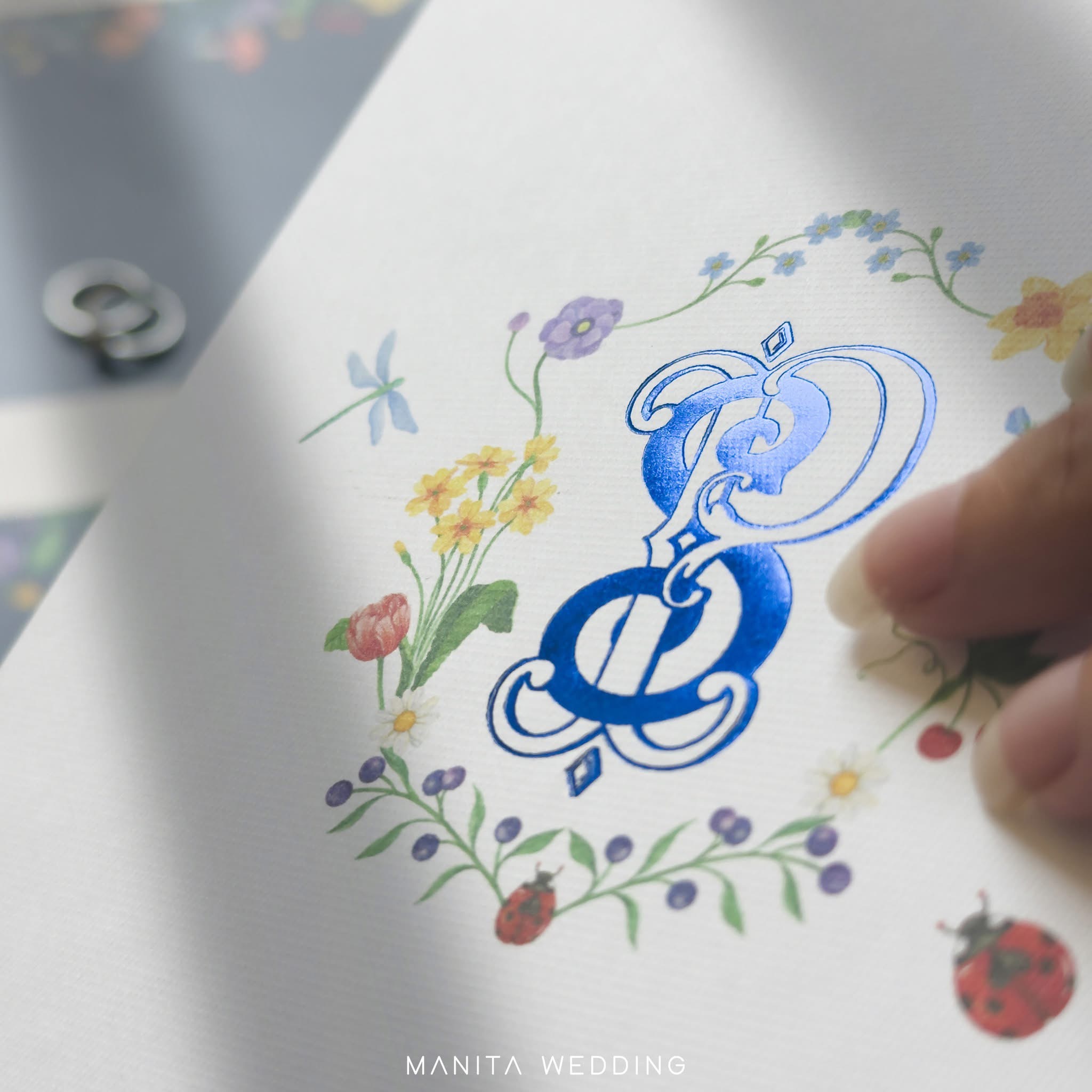 การ์ดแต่งงานและของชำร่วยงานแต่งมินิมอล