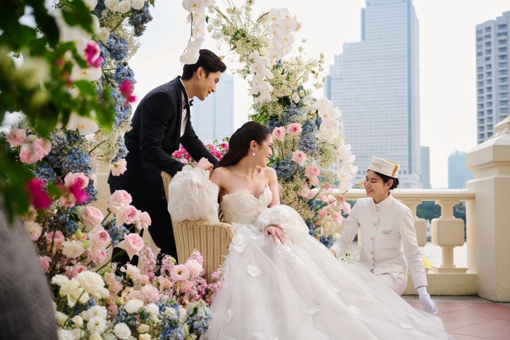 แพ็กเกจแต่งงานสุดคุ้มค่าของทางโรงแรมเพนนินซูลา กรุงเทพฯ