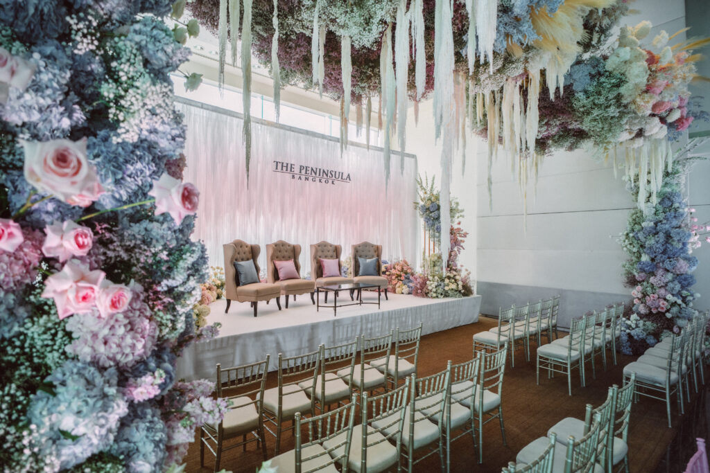The peninsula bangkok จัดงานแต่งงานในแพ็กเกจแต่งงานที่ครอบคลุมและคุ้มค่า 