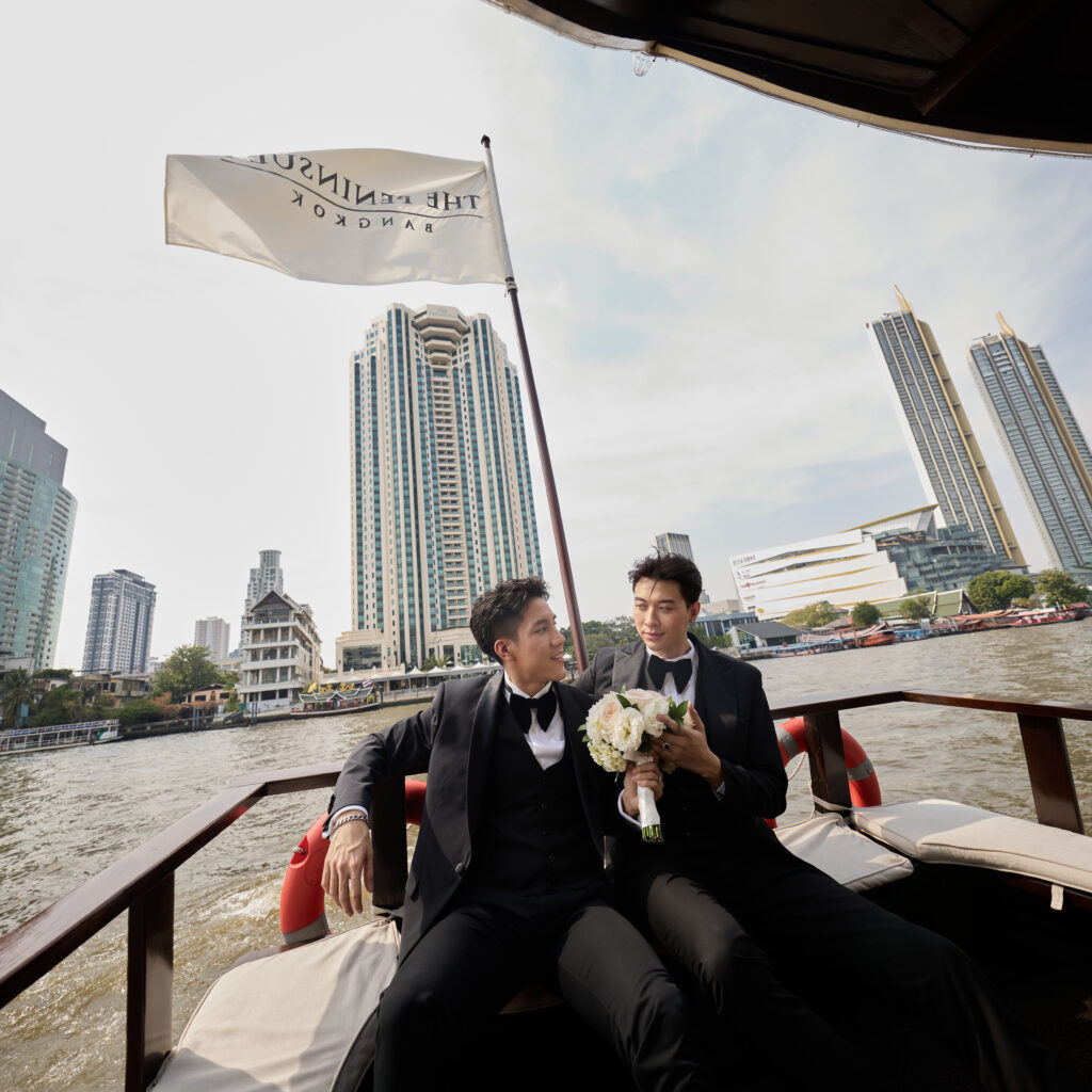 The peninsula bangkok มีแพ็กเกจแต่งงานริมแม่น้ำเจ้าพระยา