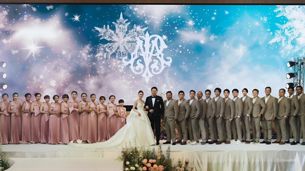 Grand Richmond Hotel สถานที่แต่งงานจอ LED