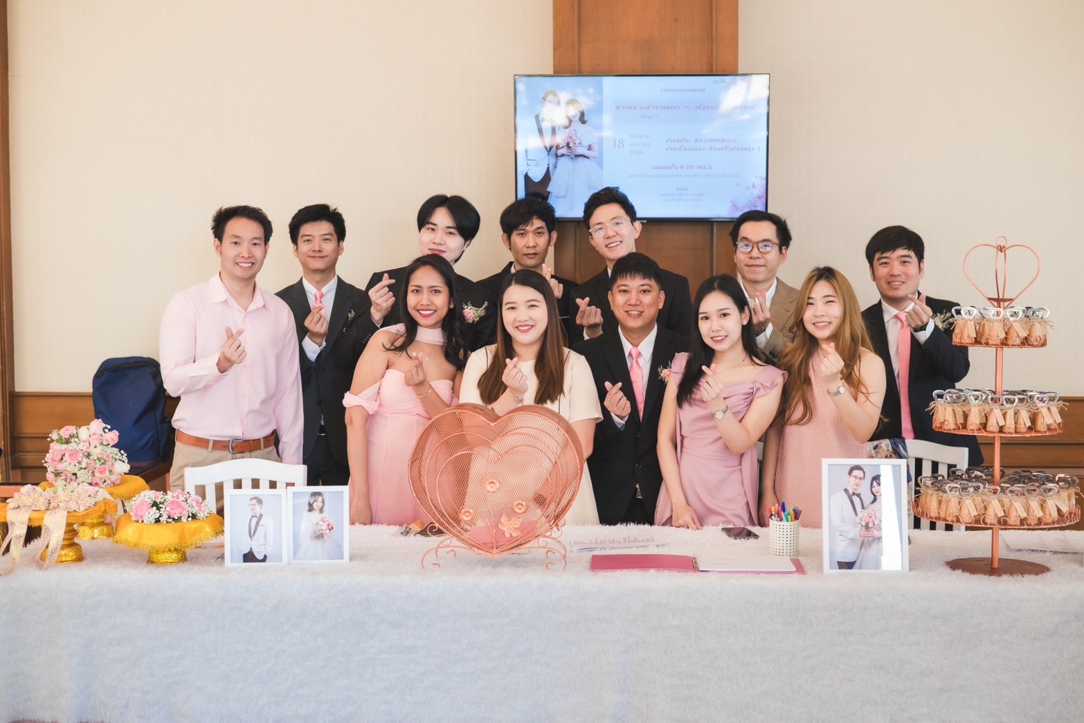 รีวิวแต่งงานกับทีมรันคิวเพื่อนบ่าวสาว ณ Prince Palace Hotel Bangkok