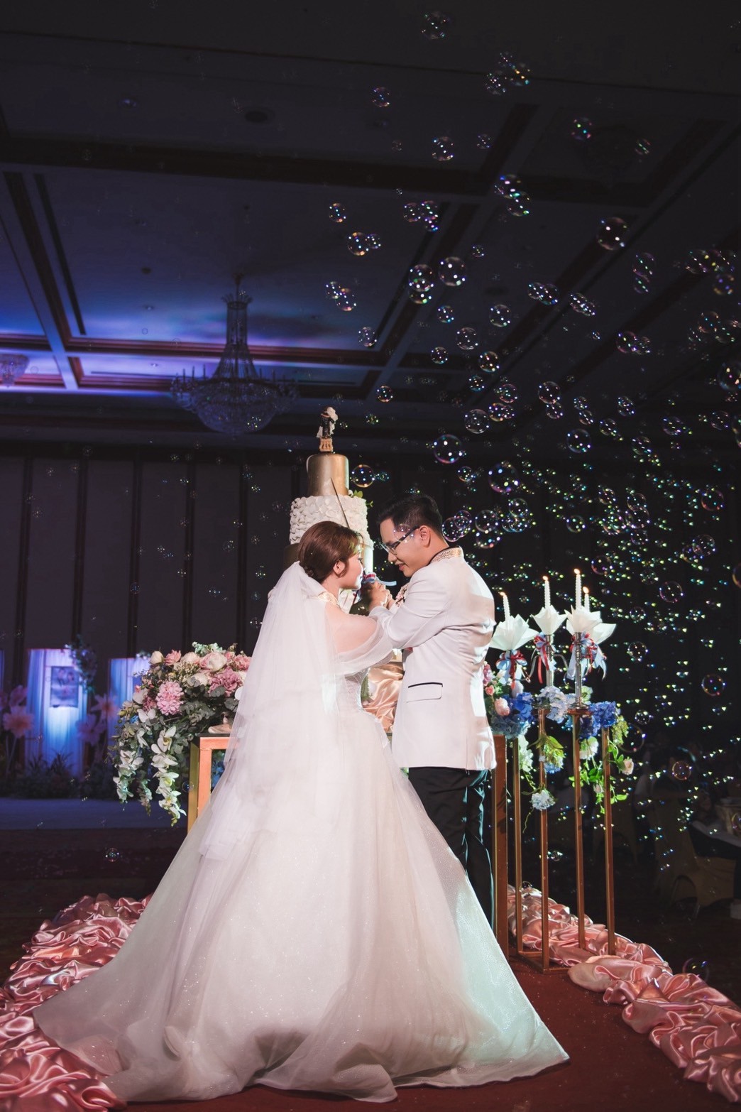 รีวิวแต่งงานกับช่วงเวลาของการตัดเค้กงานแต่ง ณ Prince Palace Hotel Bangkok