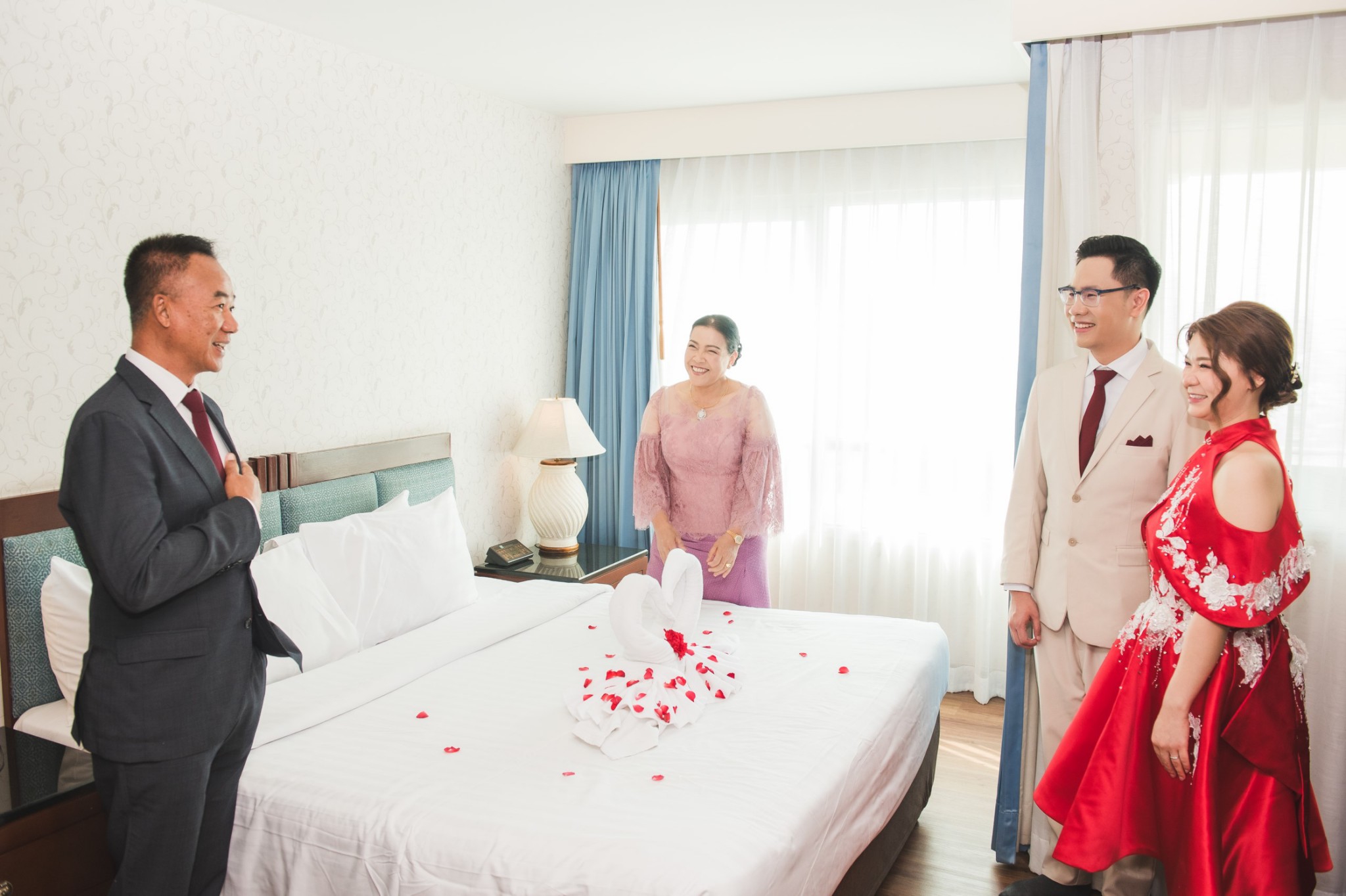 รีวิวแต่งงานกับการจำลองการส่งตัวเจ้าสาวให้แก่เจ้าบ่าว ณ Prince Palace Hotel Bangkok