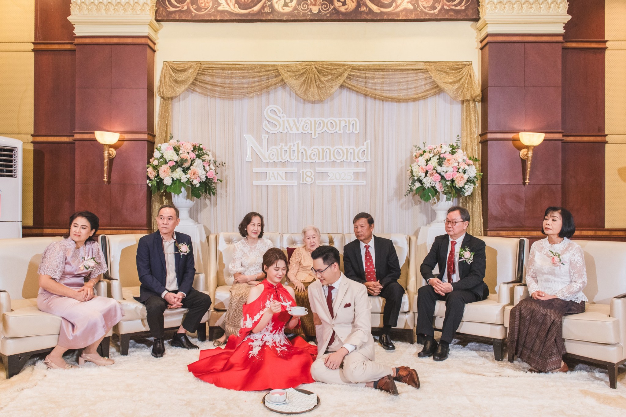 รีวิวแต่งงานกับพิธียกน้ำชาบ่าวสาว