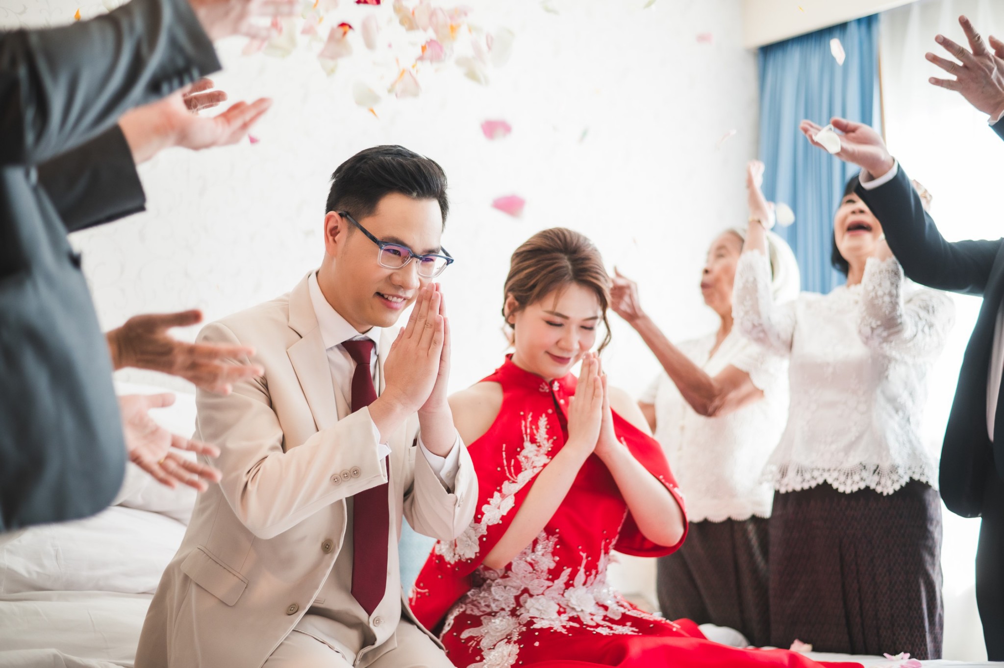 รีวิวแต่งงานกับพิธีส่งตัวเจ้าสาว ณ Prince Palace Hotel Bangkok