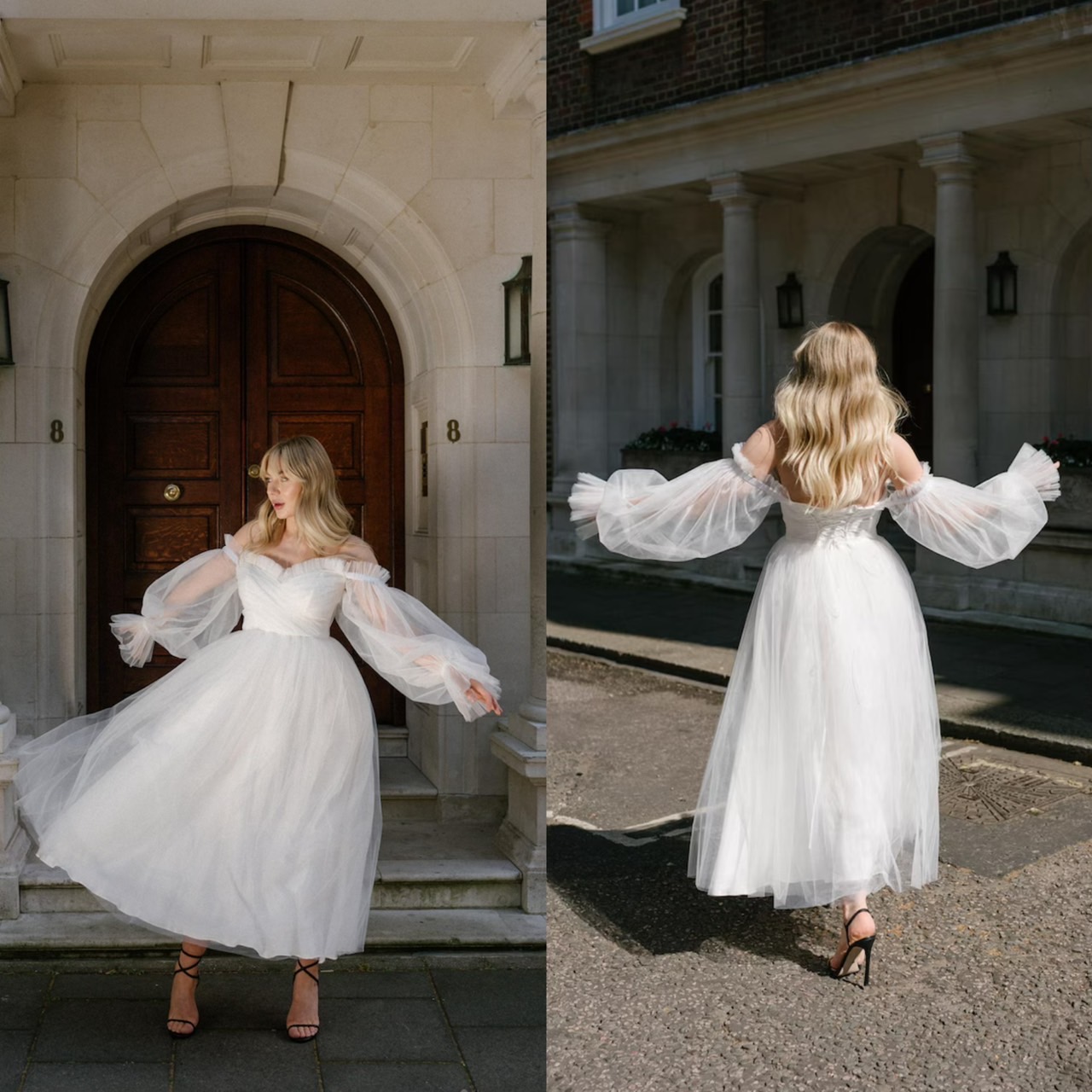 ไอเดียจัดงานแต่งในสวนด้วยชุดแต่งงานแบบสม็อคเอวไม่อึดอัด