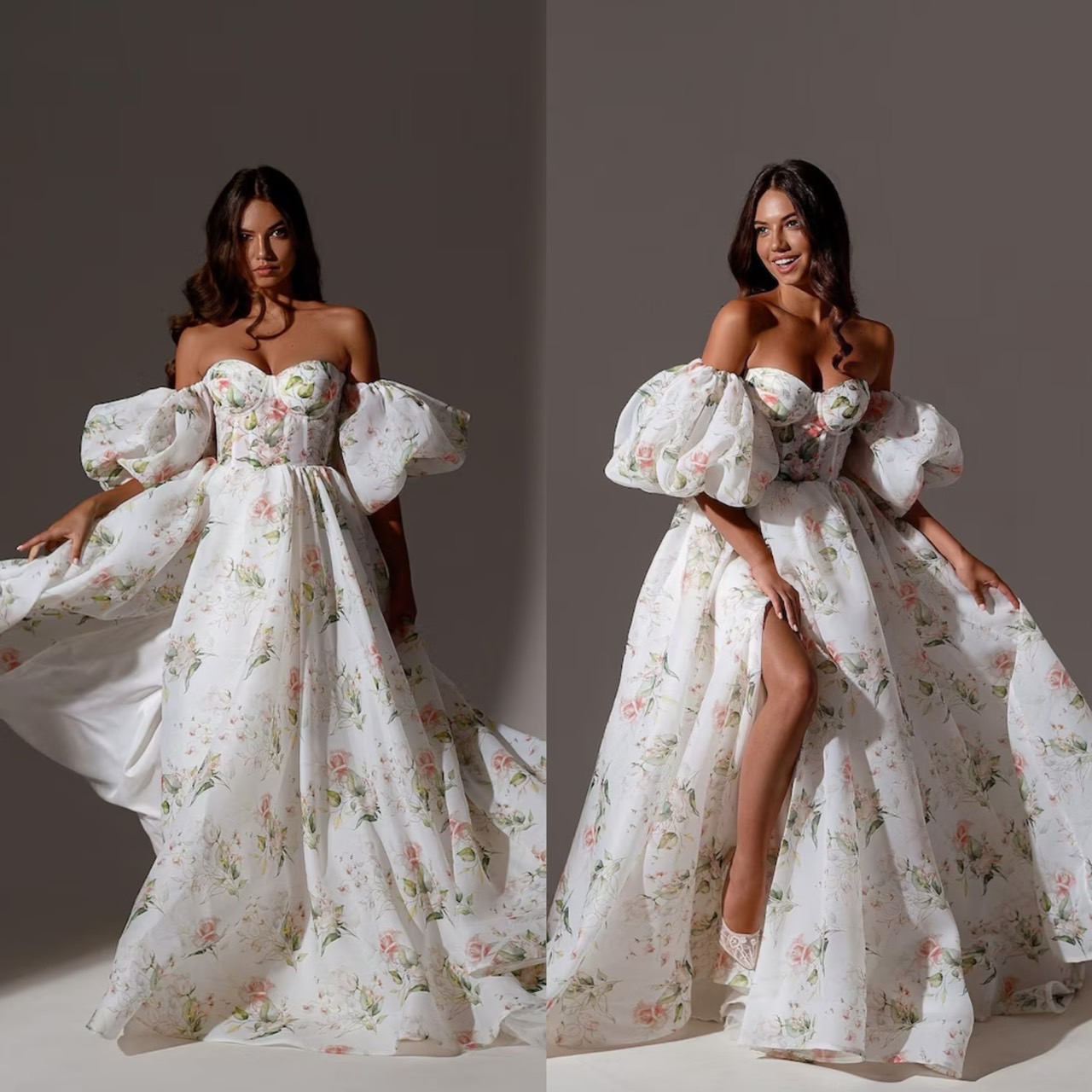 ชุดงานแต่งในสวนในสไตล์หวานซ่อนเปรี้ยว