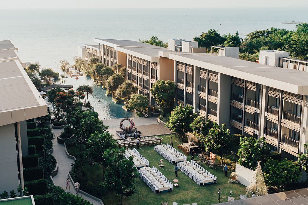 ไอเดียจัดงานแต่งในสวนและริมทะเล