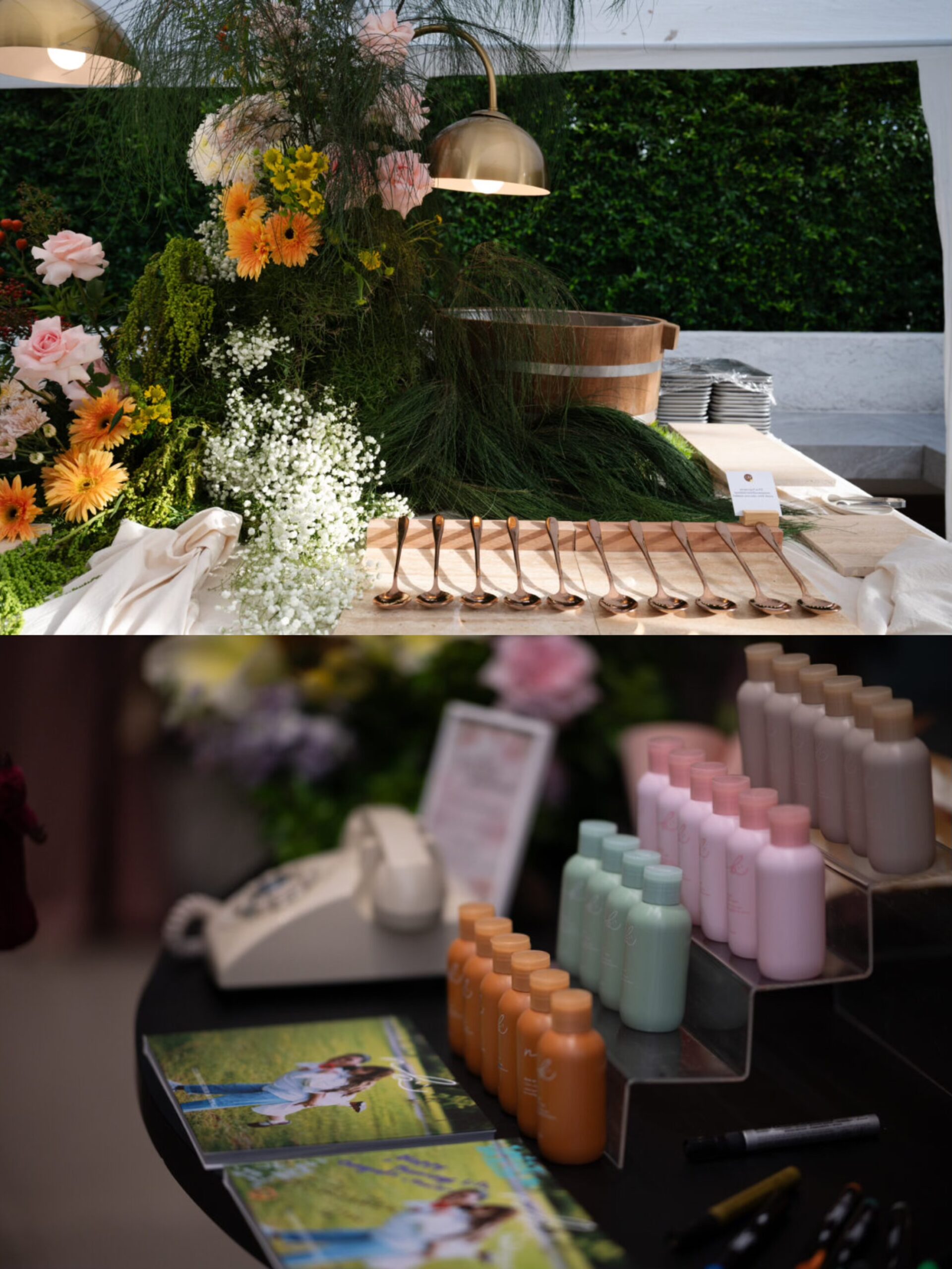 ไอเดียจัดงานแต่งในสวนด้วยดอกไม้หลากสีสัน