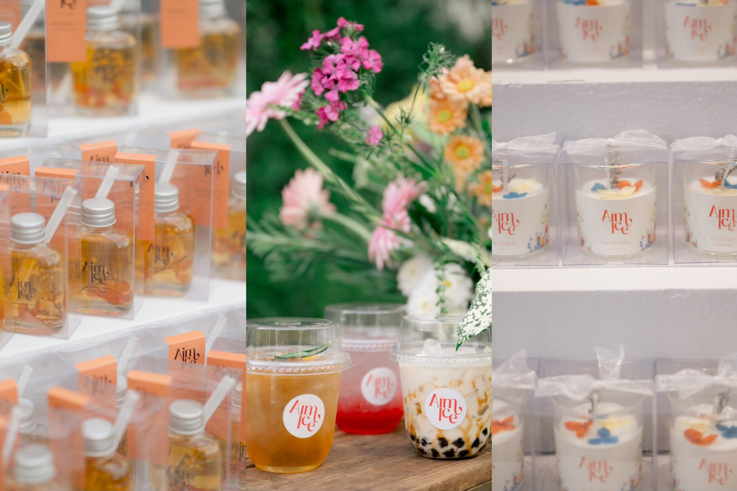 ไอเดียจัดงานแต่งในสวนที่ออกแบบโดยใช้ชีวิตประจำวัน