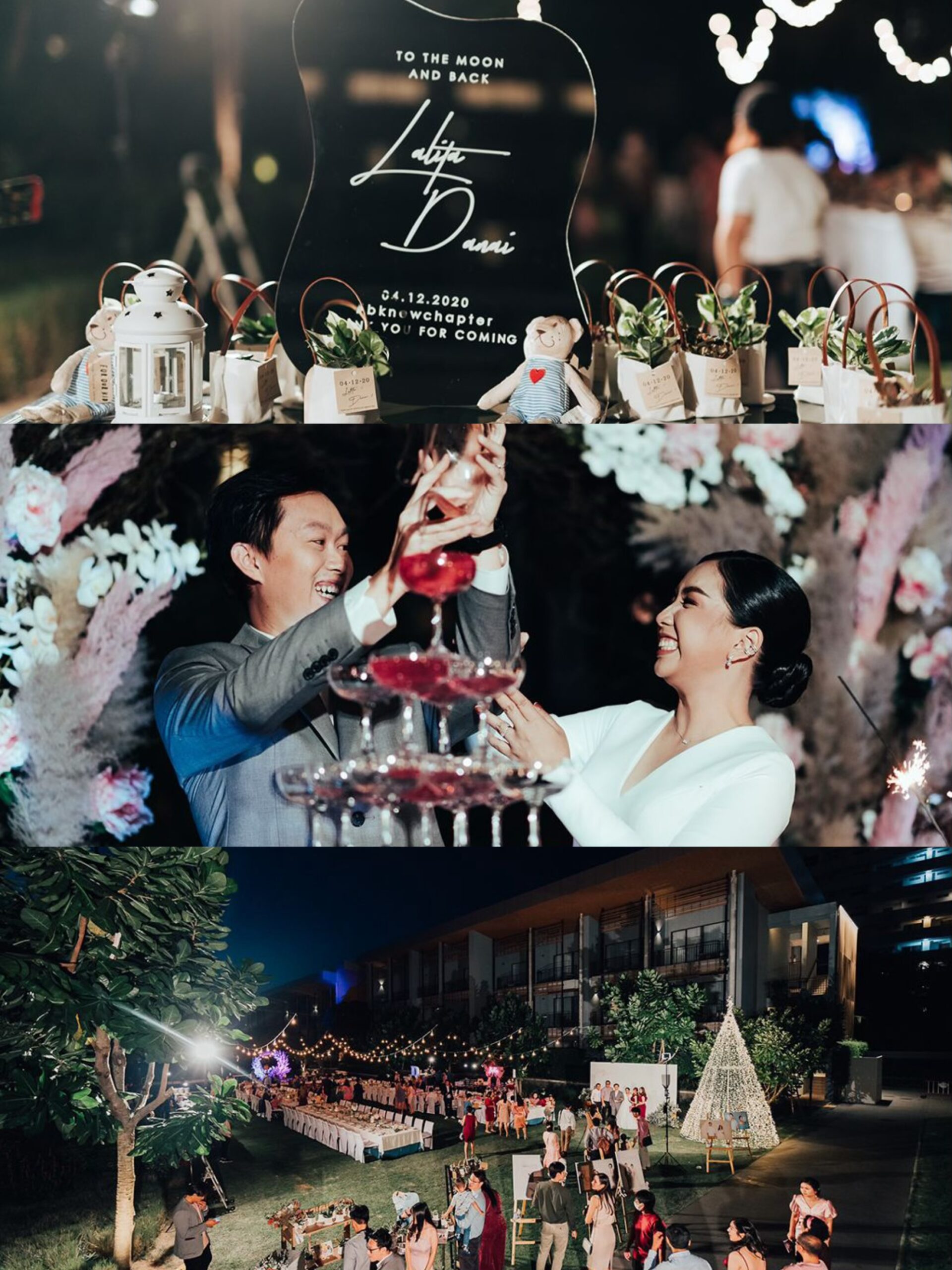 ไอเดียจัดงานแต่งในสวนแบบครบวงจร