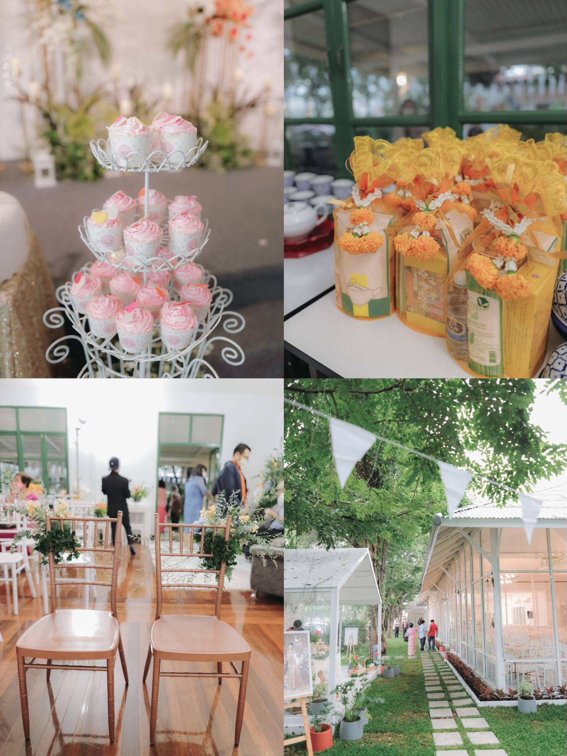 ธีมงานแต่งในสวนสุดมินิมอล