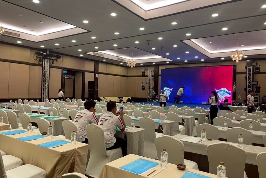 รายละเอียดพื้นที่สำหรับรูปแบบการประชุมและจัดเลี้ยงของทางวรบุระ หัวหิน