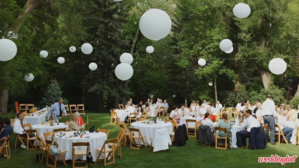 ค่าใช้จ่ายโดยประมาณในการจัดงานแต่งในหลังบ้าน
