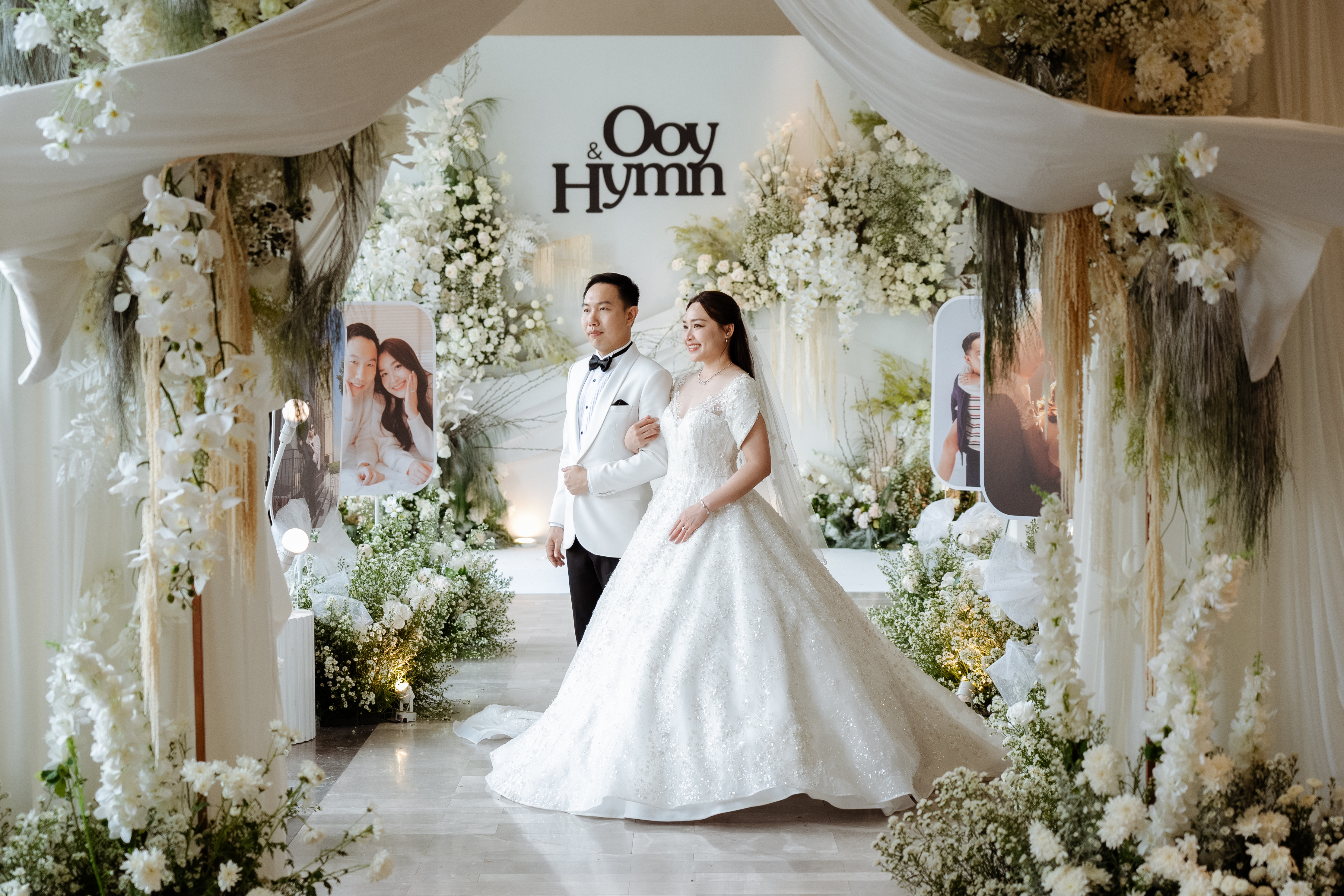 วันแต่งงานกับรอยยิ้มของู่บ่าวสาว ณ U Sathorn Bangkok