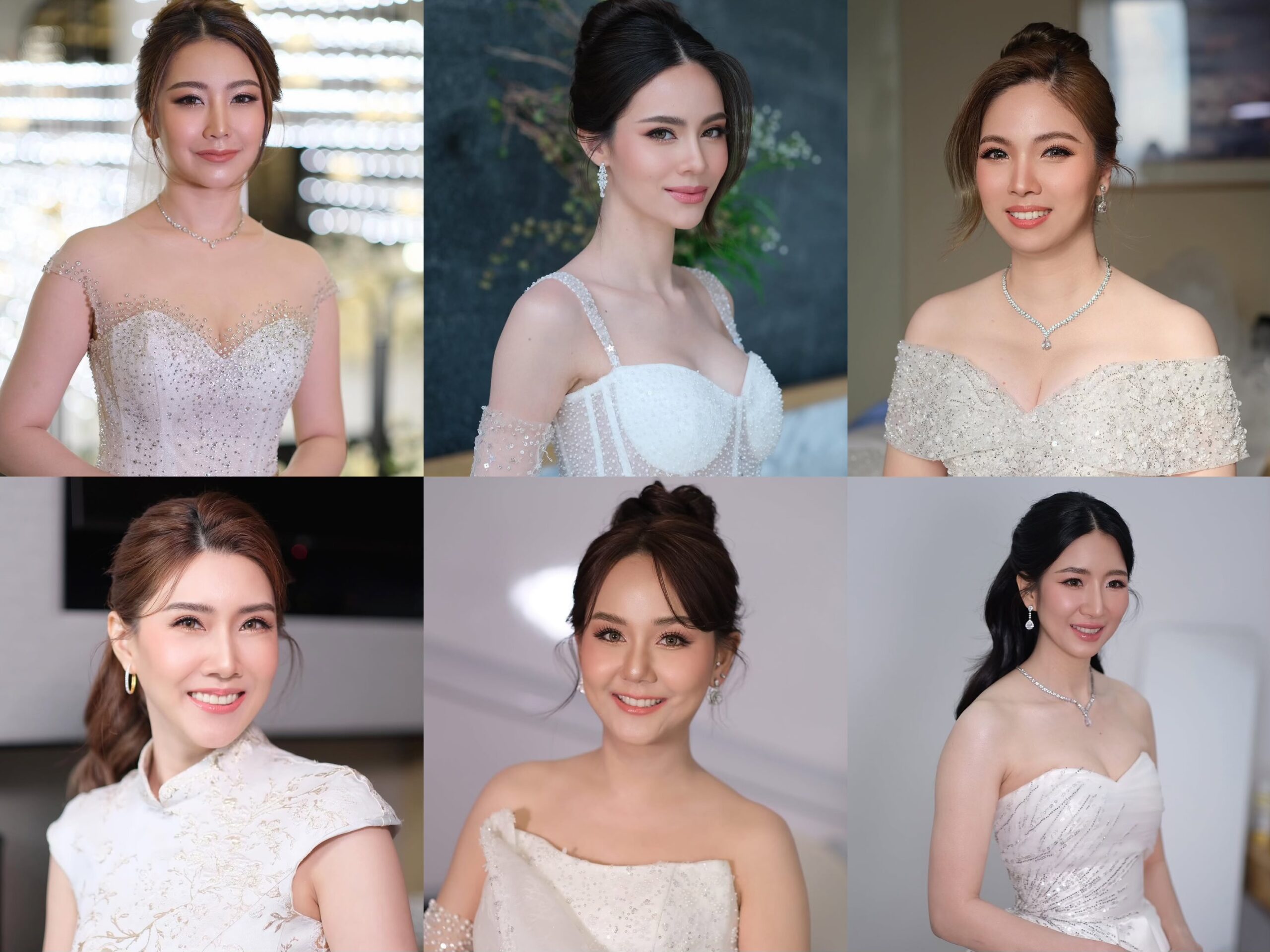 แต่งหน้าเจ้าสาวโทนหวานเน้นการเขียนตา