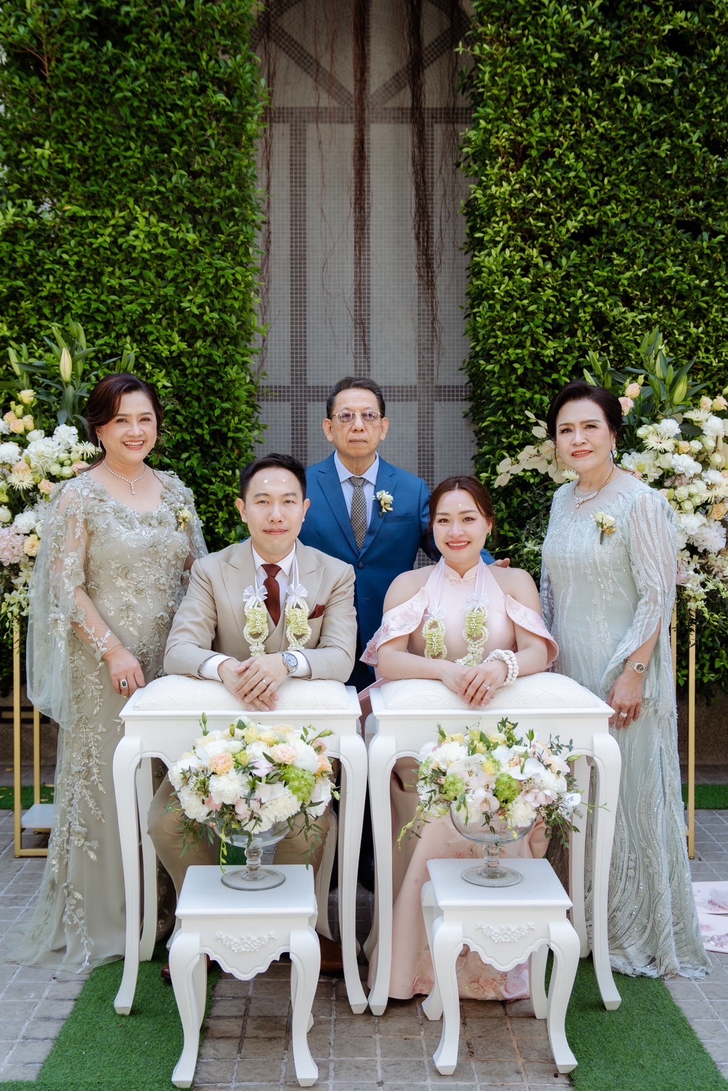 พิธีรดน้ำสังข์บ่าวสาว ณ U Sathorn Bangkok