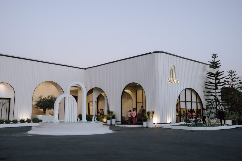  โนวิโอ สถานที่แต่งงานพระราม 5 ที่ได้บรรยากาศแบบ Minimal Luxury
