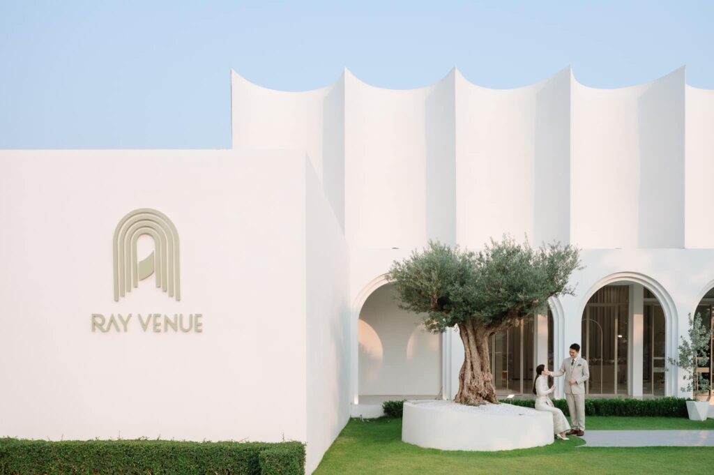 Ray venue เป็นสถานที่จัดงานแต่งงานที่ทันสมัย มีเอกลักษณ์และมีสไตล์ 

