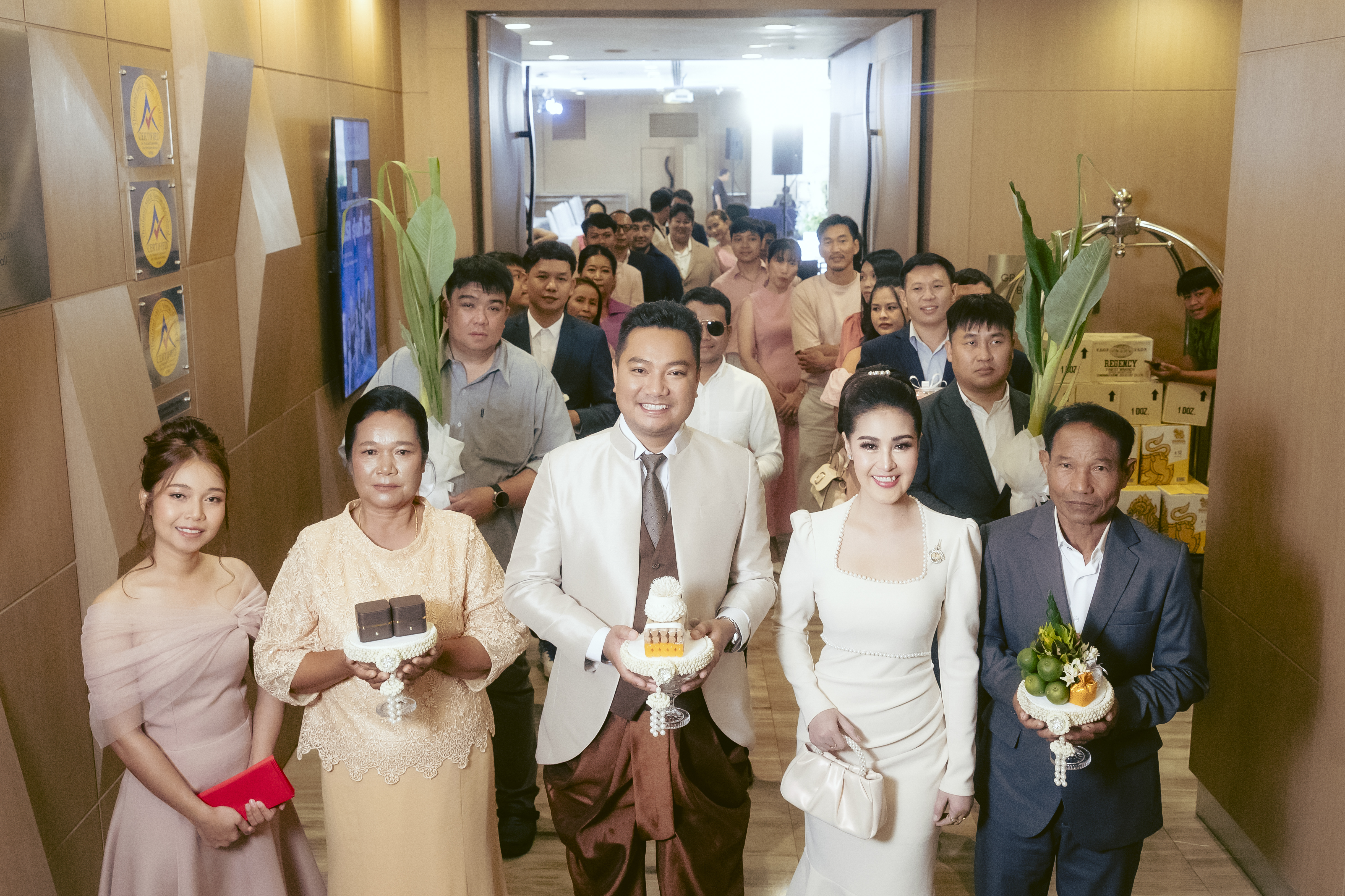 ขบวนขันหมาก ณ Avani Ratchada Bangkok