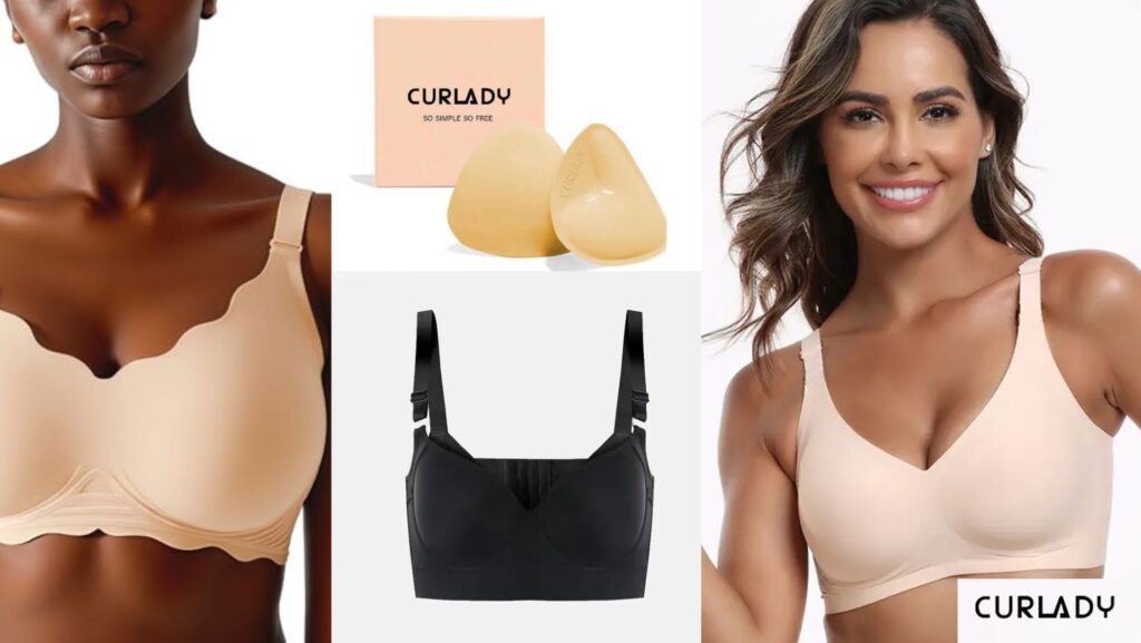  Curlady แบรนด์ดังที่โดดเด่นในเรื่องบราแบบแนบติดผิว
