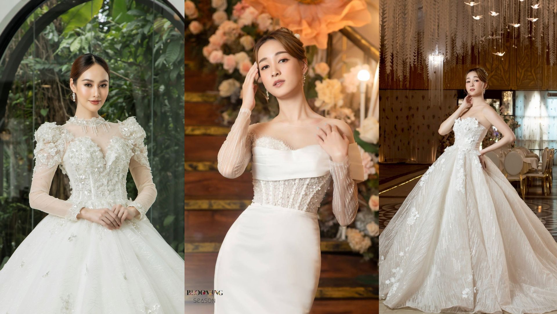 Blooming Season Wedding Studio ร้านเช่าชุดแต่งงานที่ให้บริการแบบครบวงจร