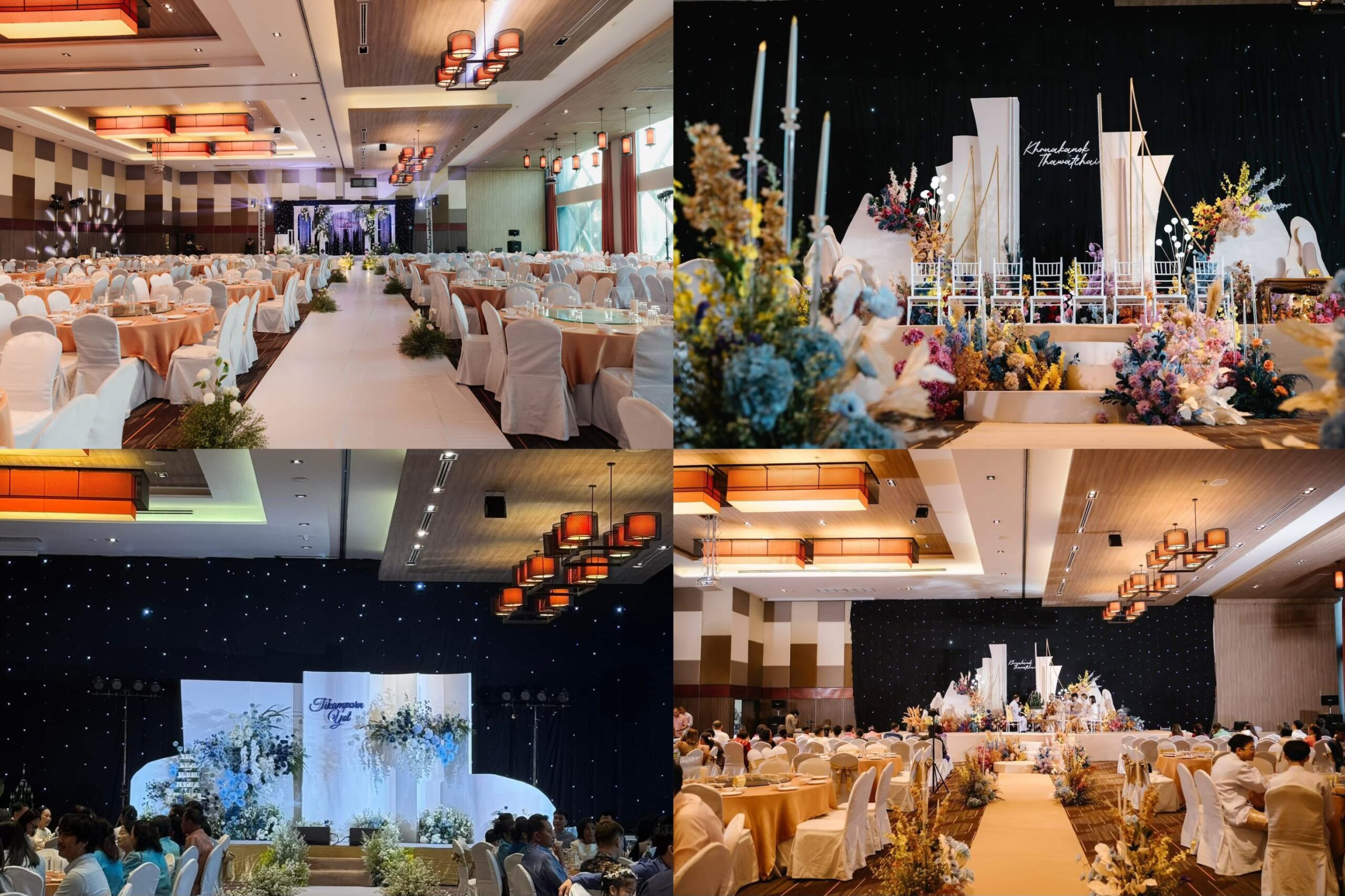 สถานที่จัดงานแต่งในเมืองขอนแก่นสไตล์เรียบหรู ทันสมัย