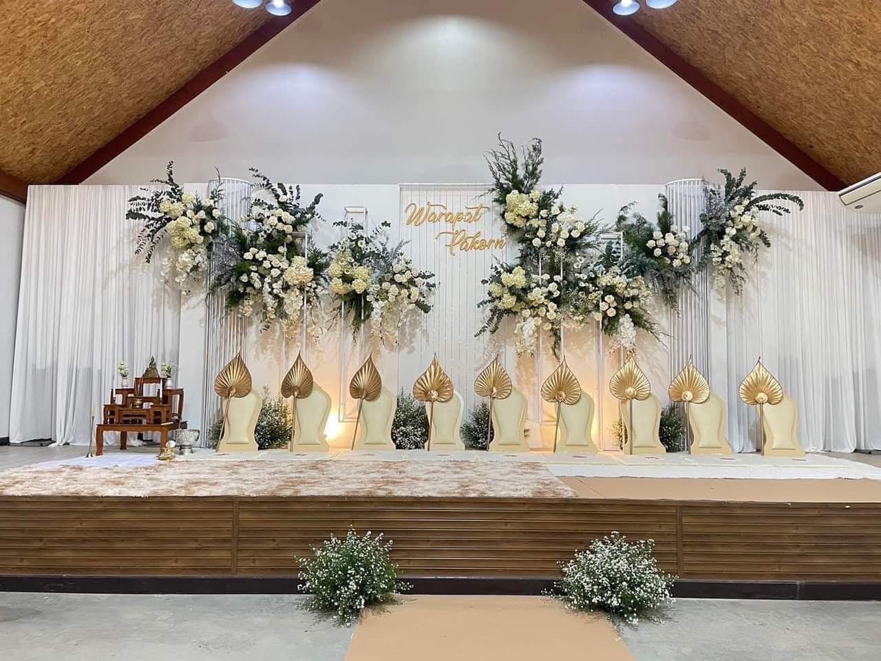 พิธีสงฆ์งานแต่งแบบไทย