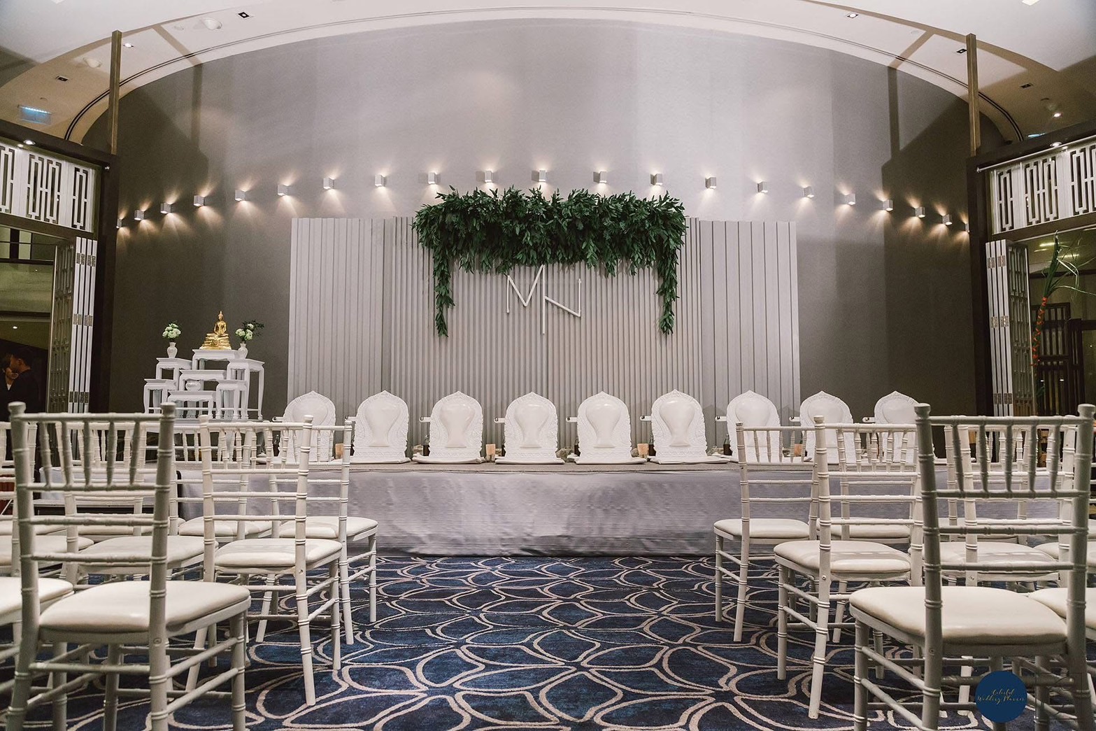 พิธีสงฆ์งานแต่งที่เน้นความเรียบง่าย