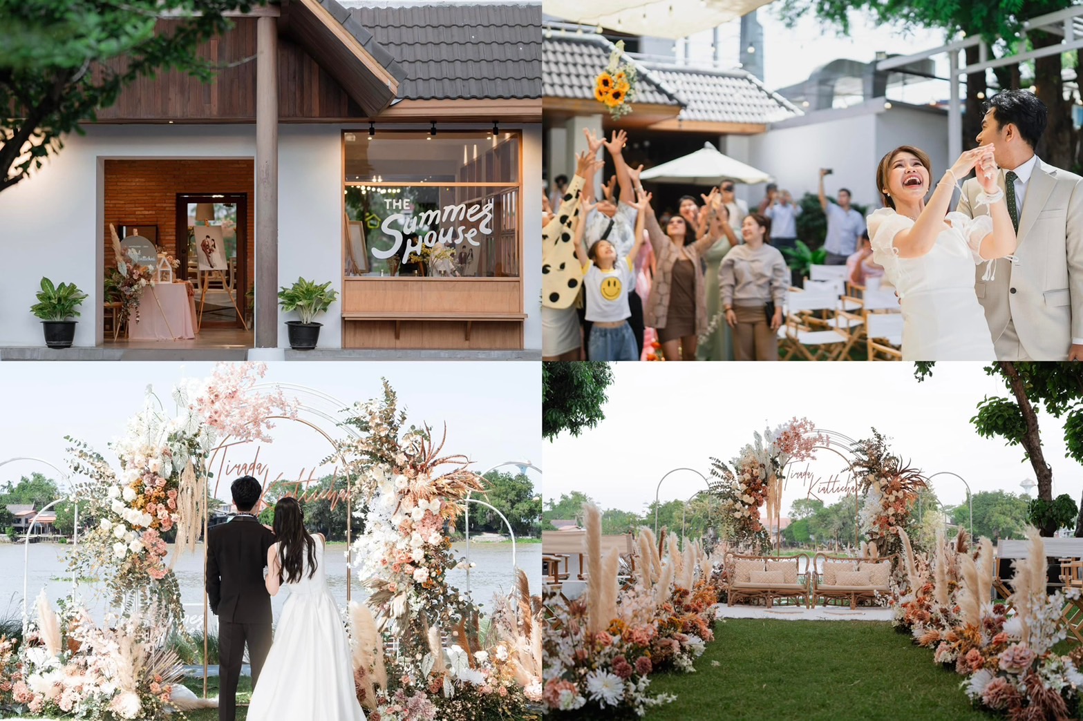 The Summer House Ayutthaya คาเฟ่สุดชิลล์และสถานที่จัดงานแต่งงานอยุธยา