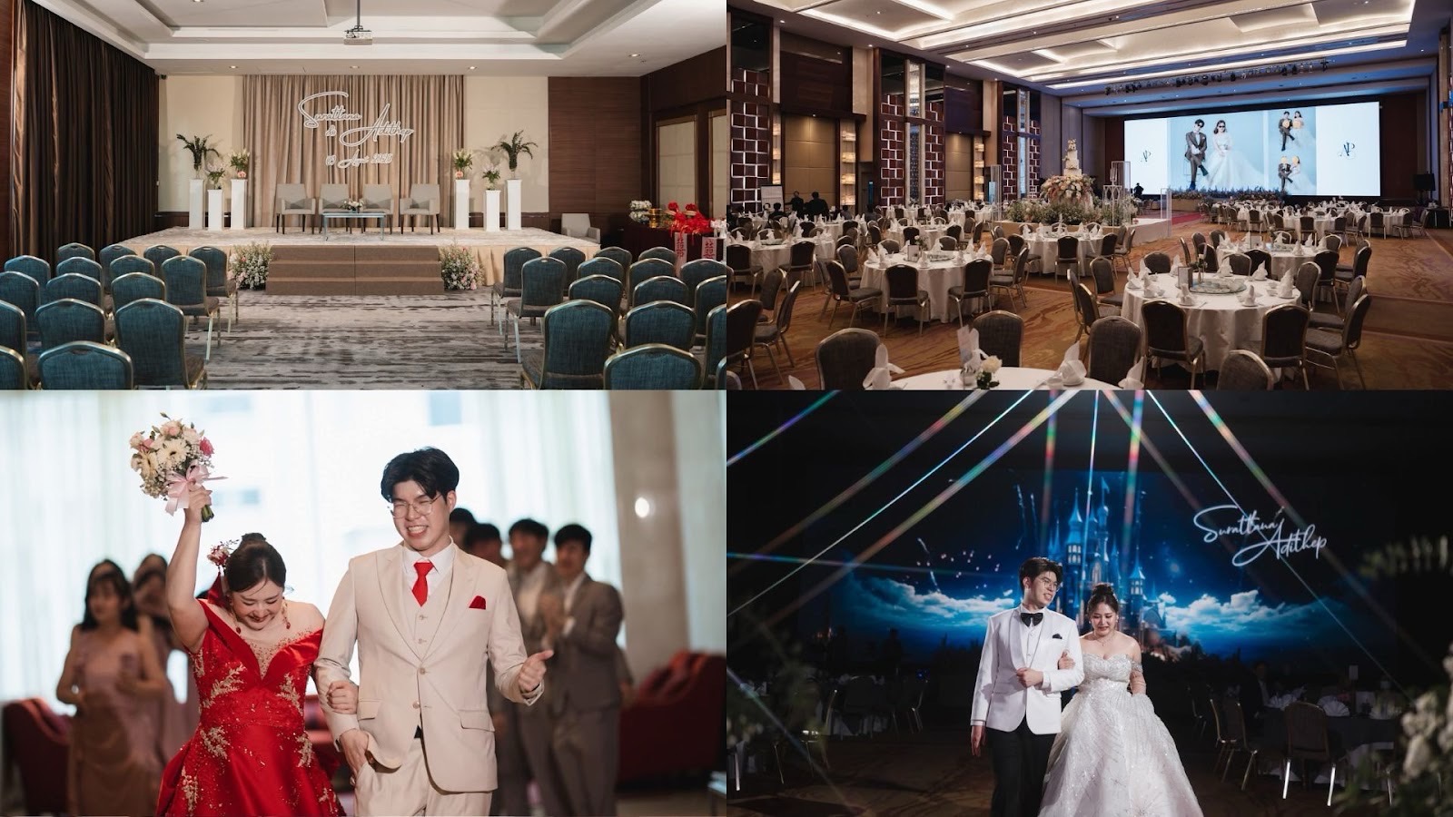 The Grand Fourwings Convention Hotel สถานที่จัดงานแต่งงาน บางกะปิบรรยากาศหรูหราระดับ 5