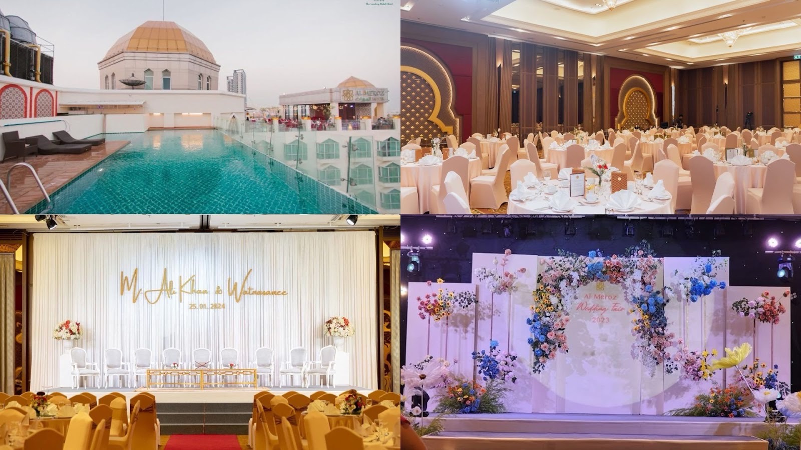 Al Meroz Hotel Bangkok สถานที่แต่งงาน รามคำแหง บางกะปิ