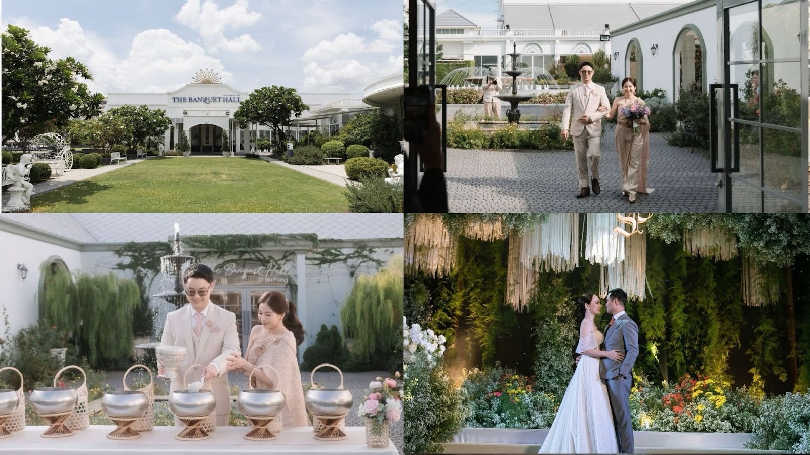 The Banquet Hall at Nathong สถานที่จัดงานแต่งงาน บางกะปิที่อบอุ่นและสวยงาม