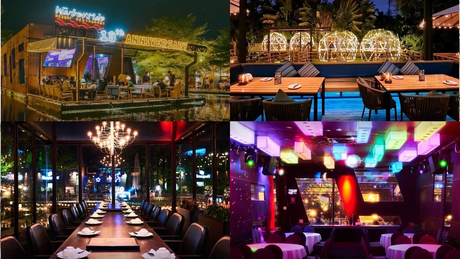 Waterside Karaoke Restaurant สานฝันการจัดเลี้ยงแต่งงานในร้านอาหาร