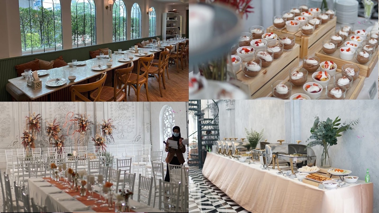 Sophia Restaurant จัดเลี้ยงแต่งงานในร้านอาหาร บรรยากาศอบอุ่นและเรียบง่าย