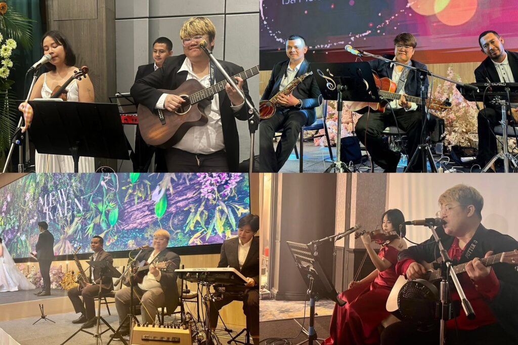  P Craft Band เป็นวงดนตรีสดที่ได้รับความนิยมในงานแต่งงาน
