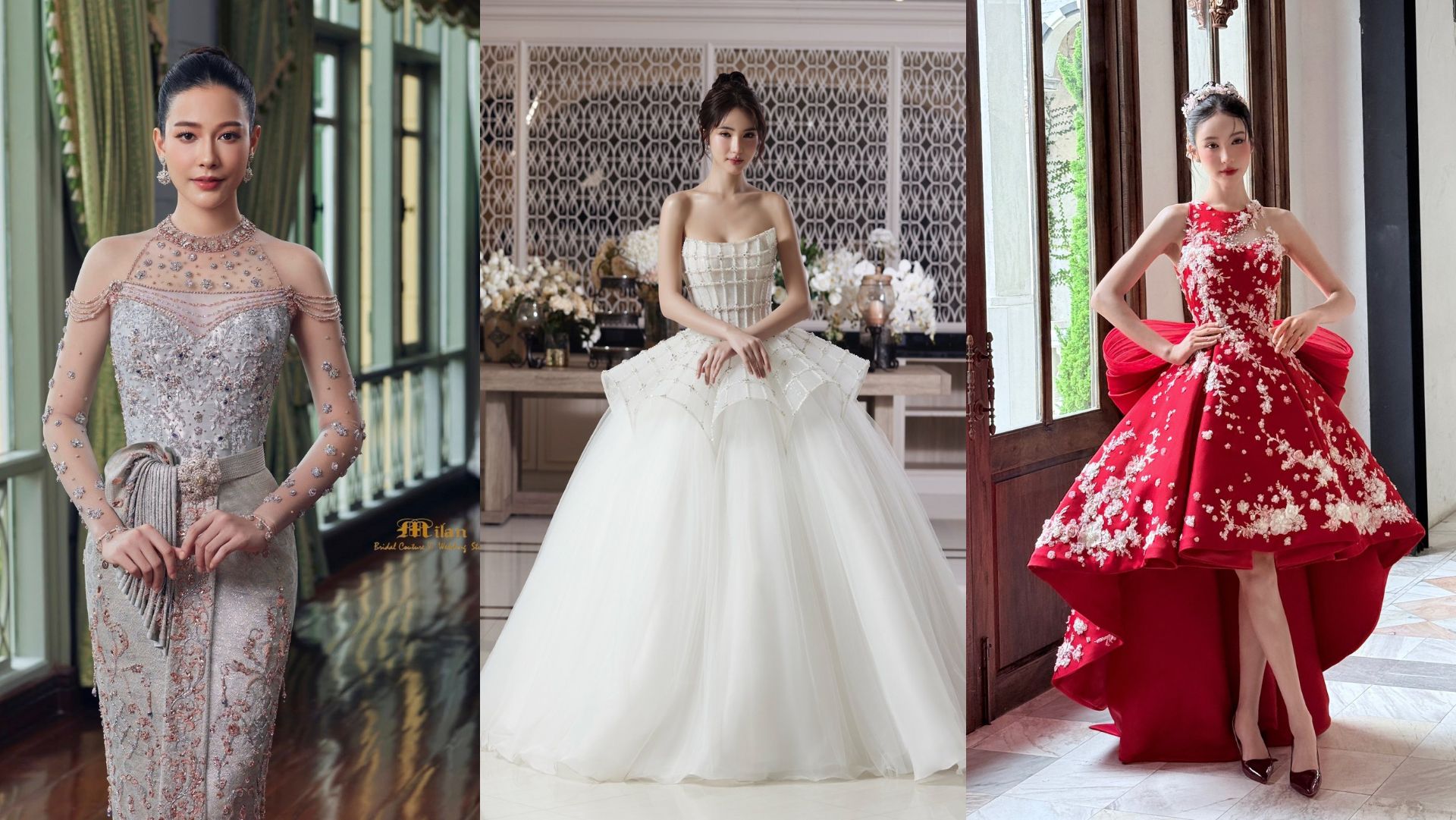 Milan Bridal Couture & Wedding Studio ร้านเช่าชุดแต่งงานคุณภาพสูงในกรุงเทพฯ
