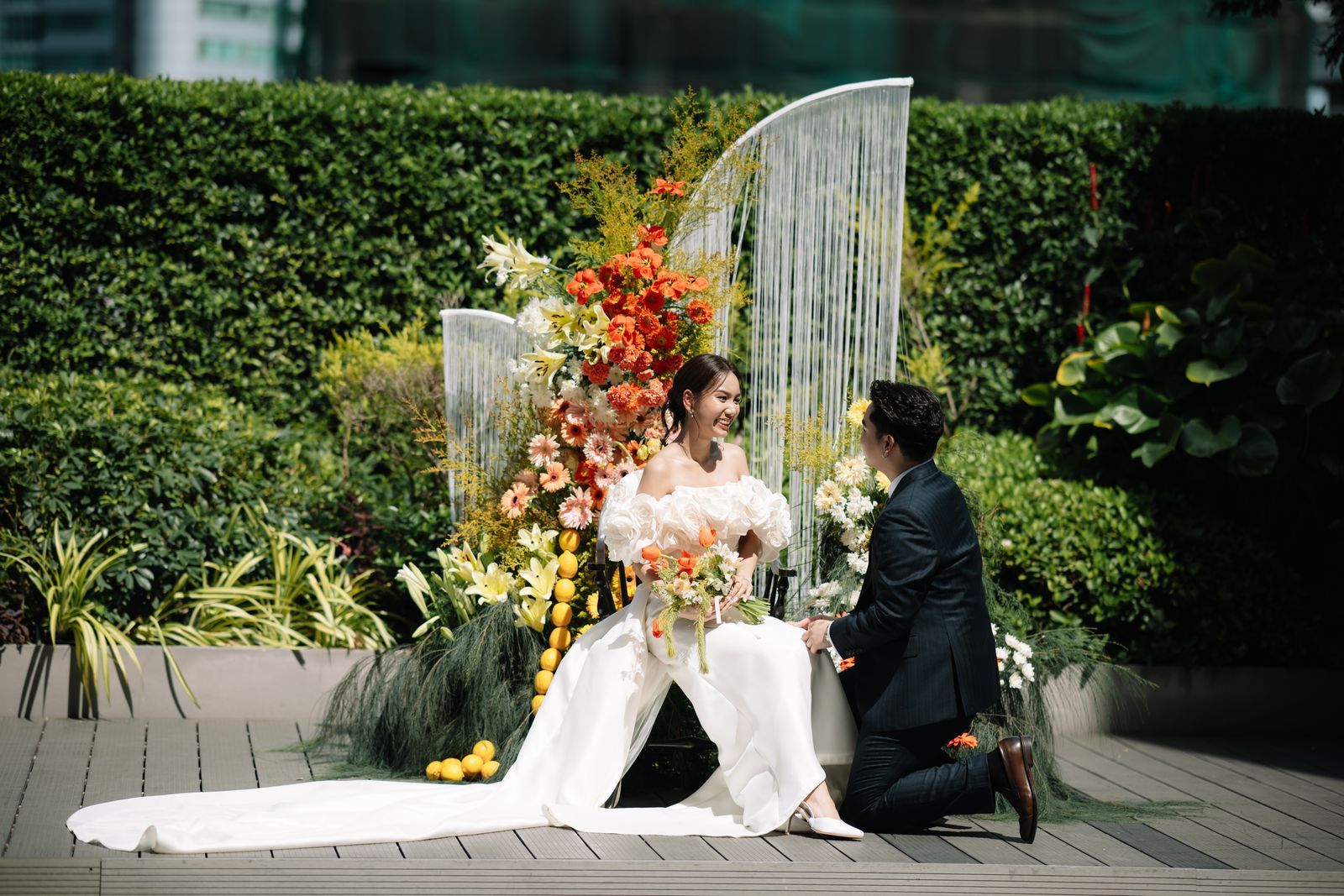 รีวิวแต่งงาน ที่ Bangkok Marriott Marquis Queen's Park