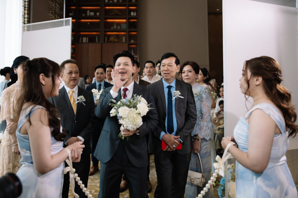 จัดงานแต่งพิธีเช้า Conrad Bangkok