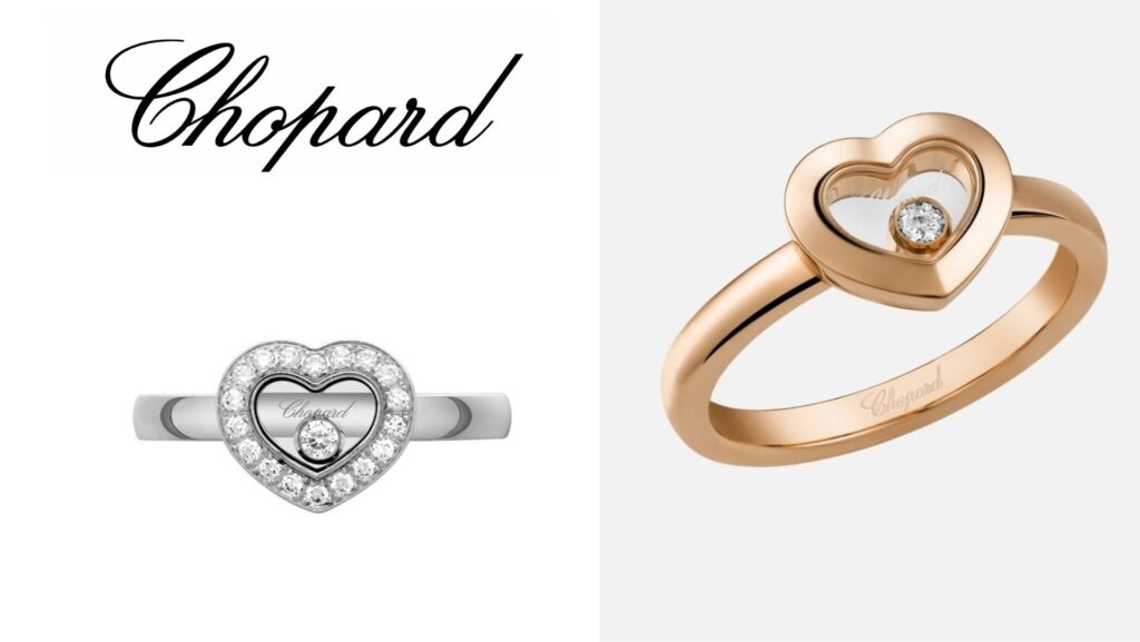 แบบแหวนแต่งงาน ดีไซน์แปลกใหม่ (Unique ring) chopard -Happy Diamonds Icons
