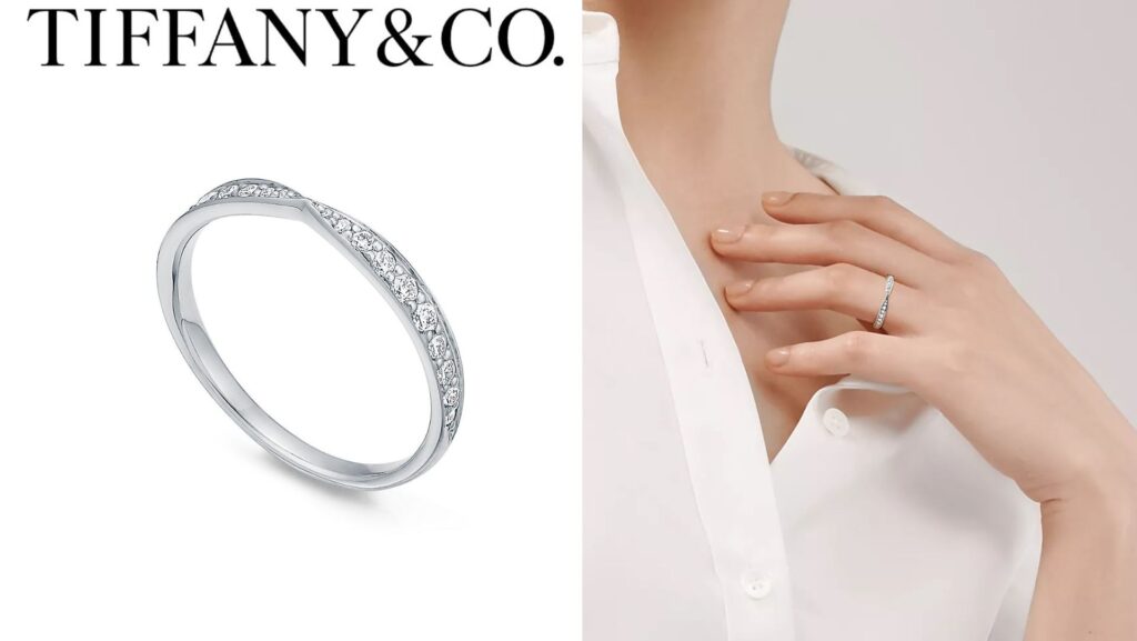 แบบแหวนแต่งงาน ลายไข่ปลา Tiffany Harmony® Band Ring