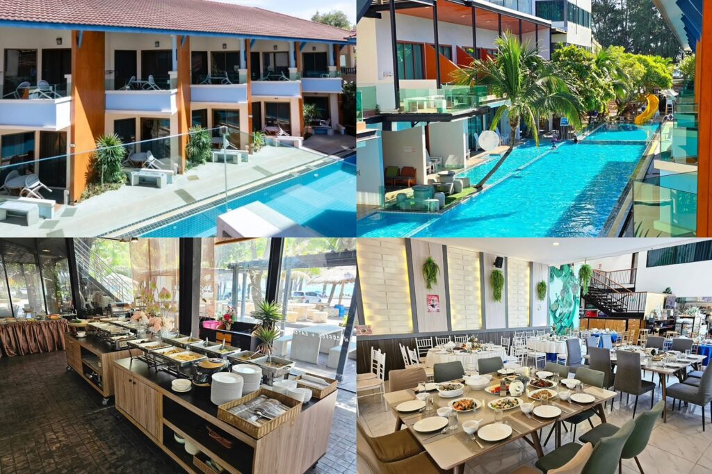 The Bed Vacation Rajamangala Hotel เป็นสถานที่จัดงานแต่งงานในสงขลาที่โดดเด่นเรื่องพื้นที่จัดงาน