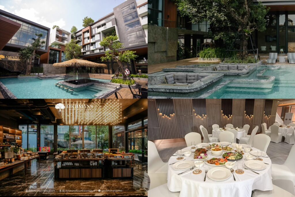 Richmann Resort Hotel HatYai เป็นโรงแรมแต่งงานสงขลาที่หรูหราระดับ 4 ดาว

