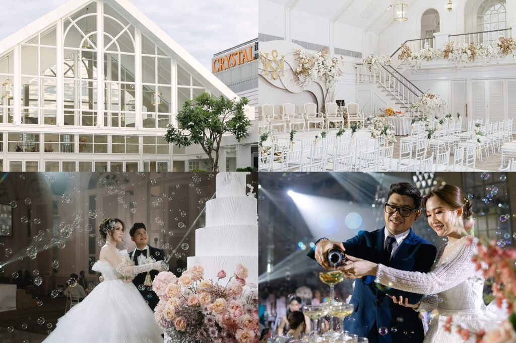 Crystal Hotel Hat Yai สถานที่จัดงานแต่งงานสงขลาโรงแรม 4 ดาว
