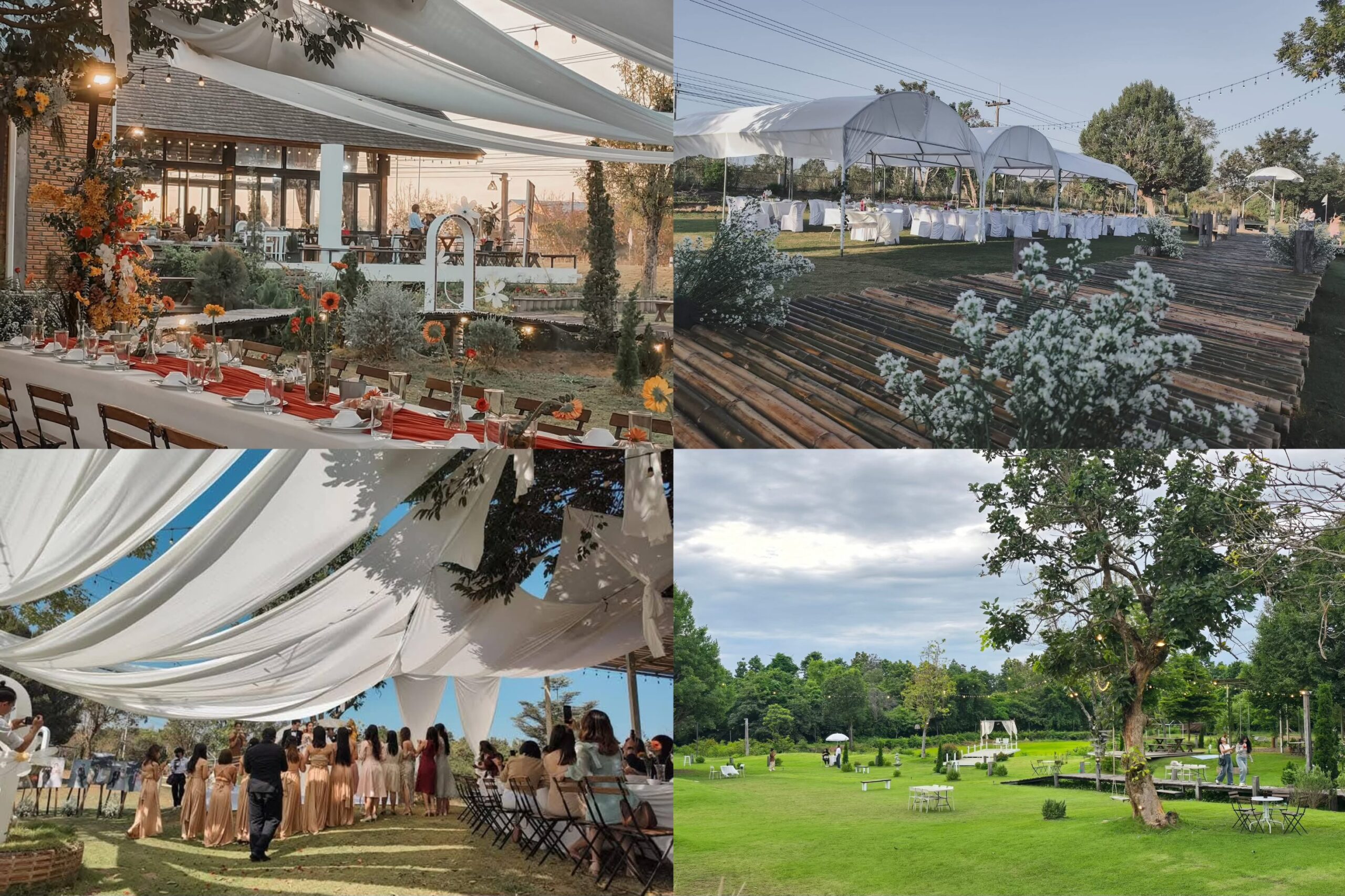 สถานที่จัดงานแต่งงานอุบลราชธานี Warichjitra Cafe and Farm