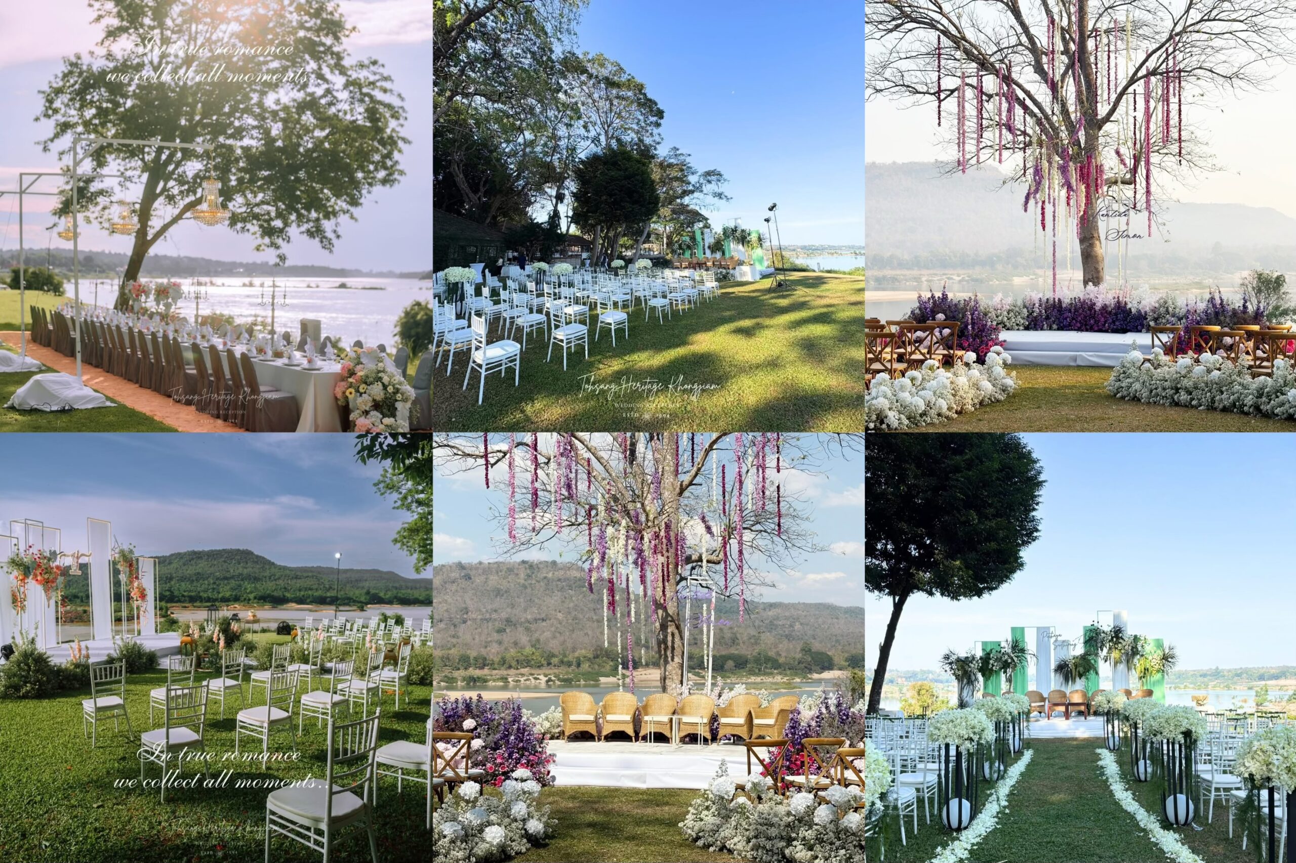 สถานที่จัดงานแต่งงานอุบลราชธานี ทอแสง เฮอริเทจ โขงเจียม