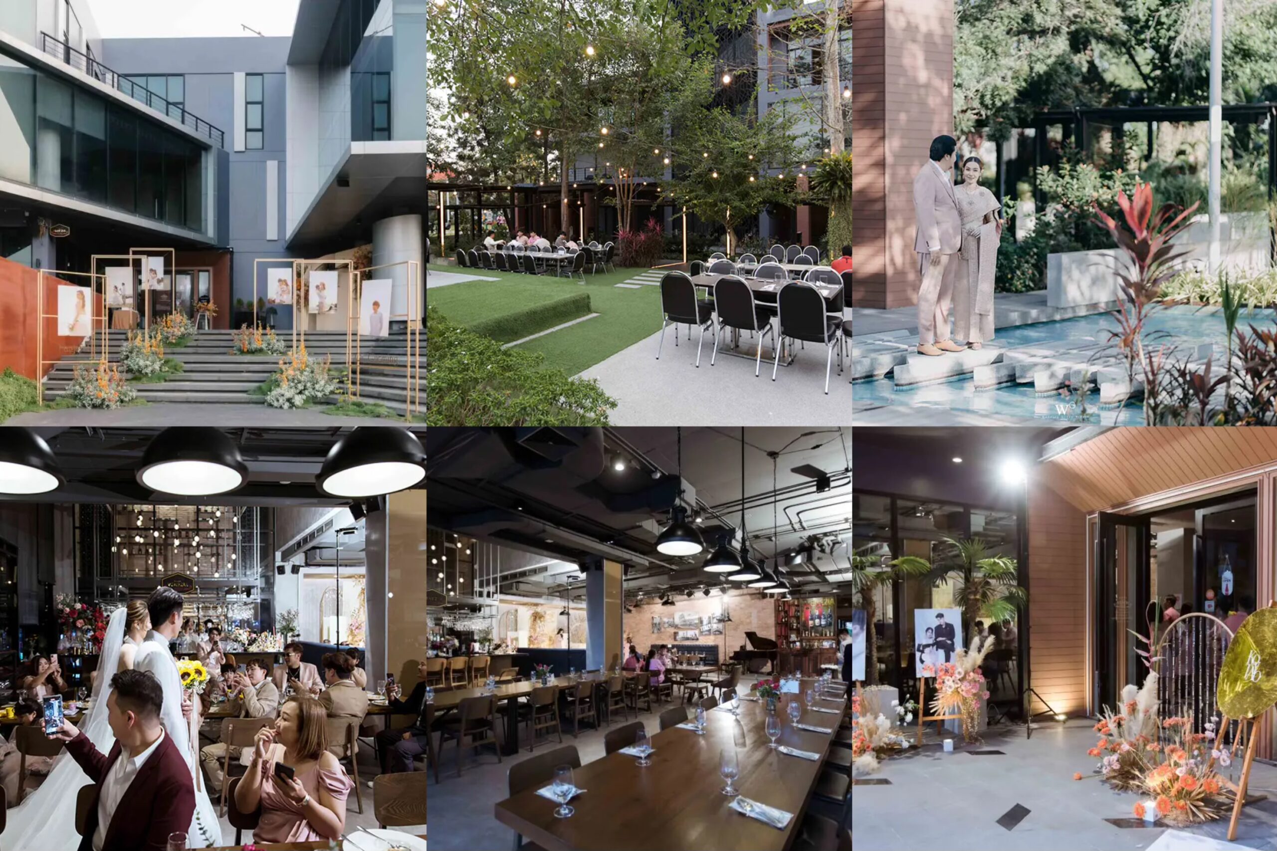 สถานที่จัดงานแต่งงานอุบลราชธานีในร้านอาหาร Venezia Ubon