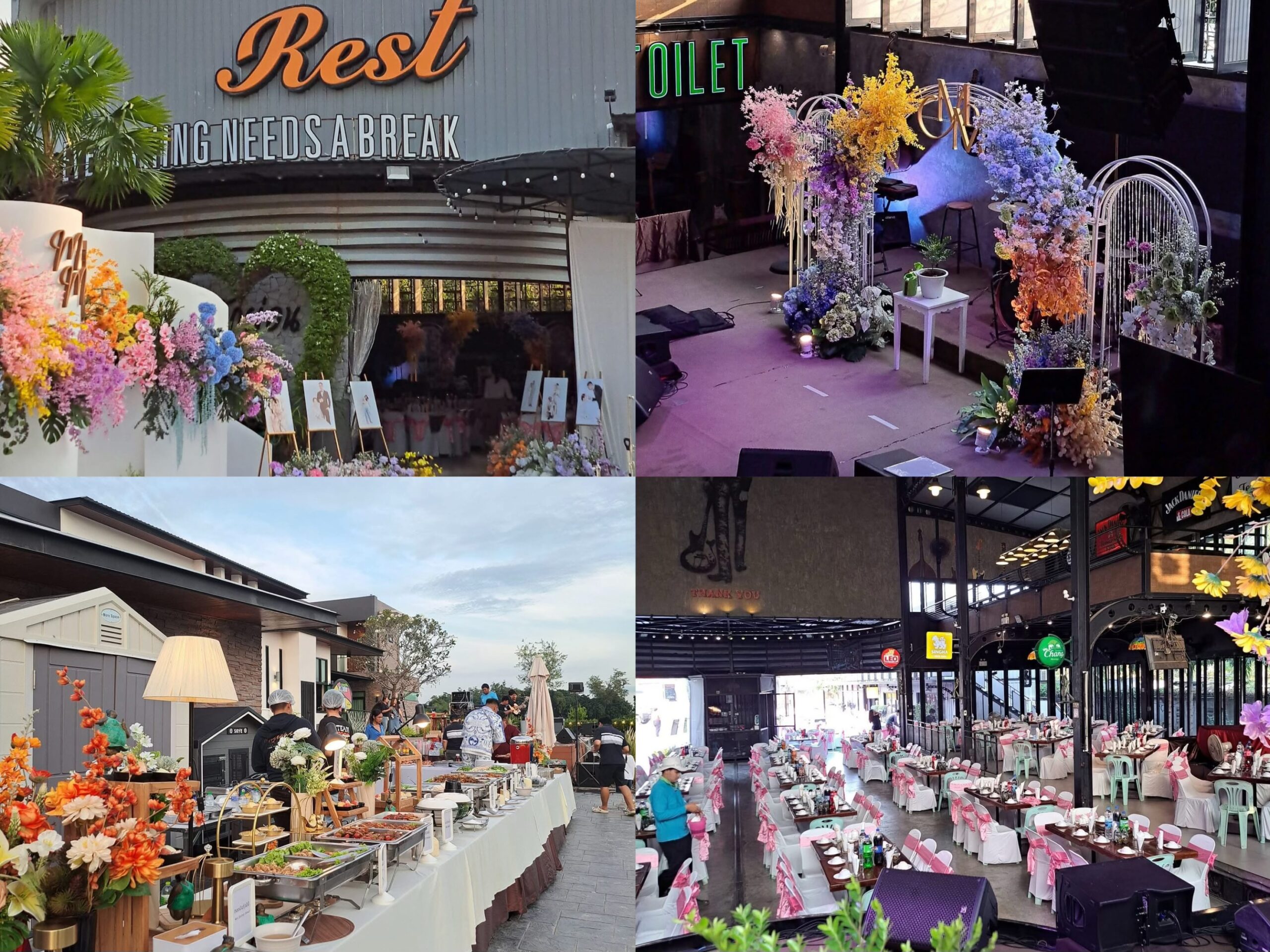 สถานที่จัดงานแต่งงานสระบุรี Rest Saraburi ช่องทางการติดต่อ