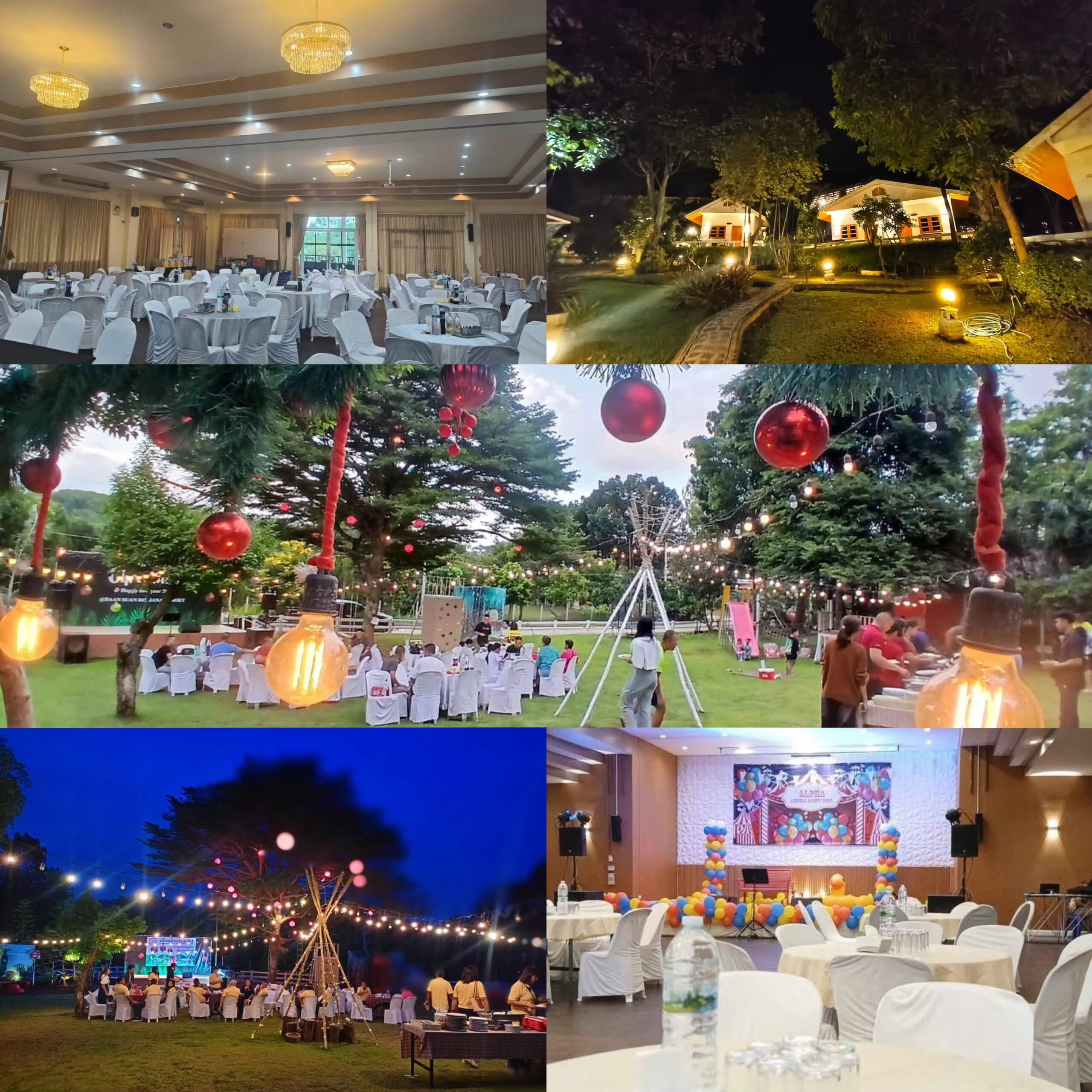 สถานที่จัดงานแต่งงานสระบุรี Baan Suan Rojjana